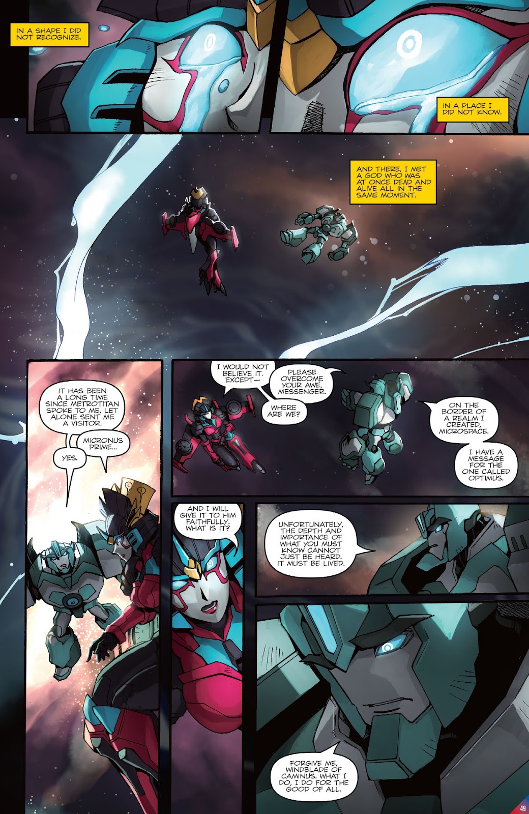 Transformers: The IDW Collection Phase Three TPB 1 (Part 1) - Page 49