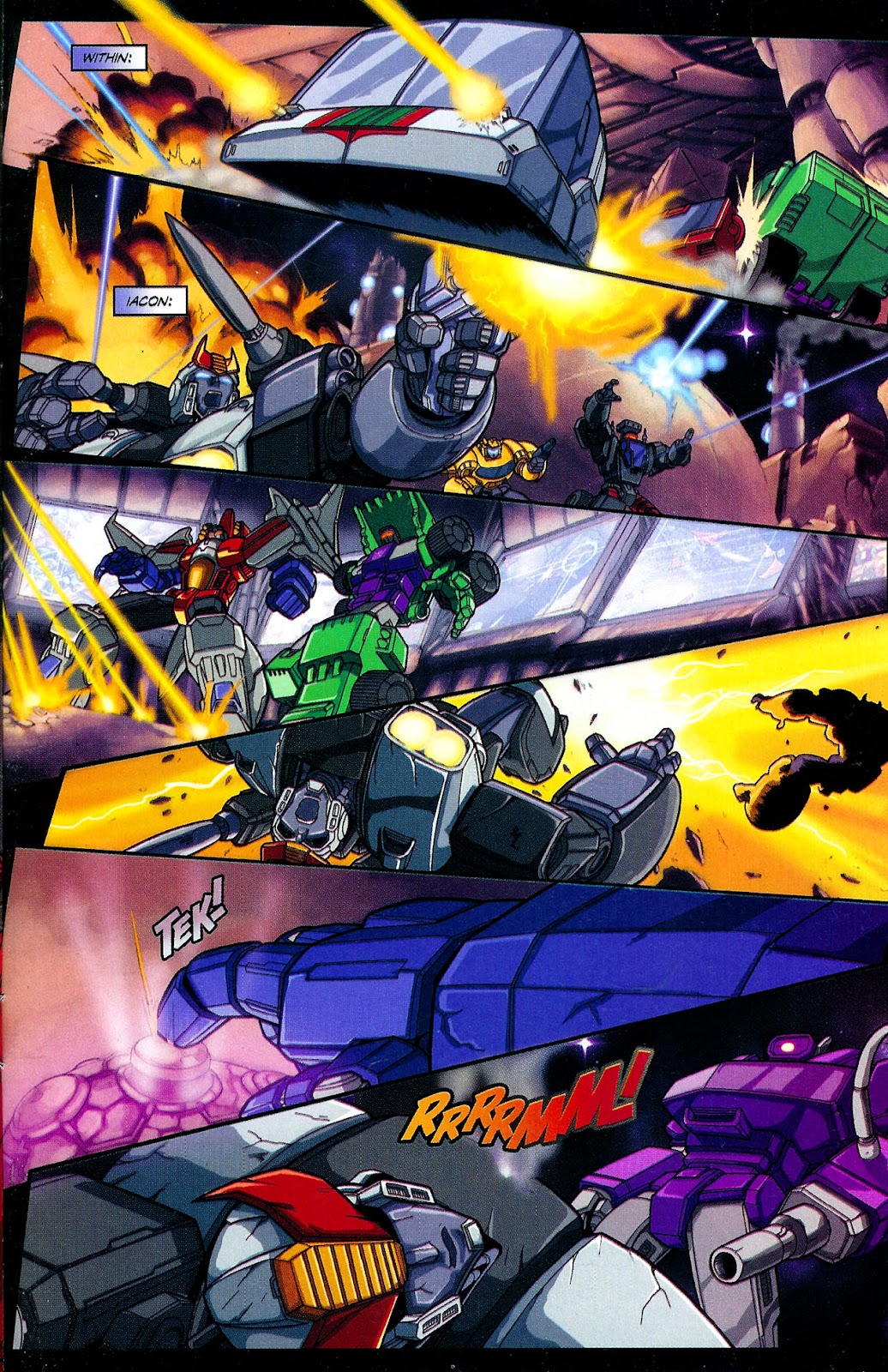 Transformers: The War Within Issue #5 - Page 23