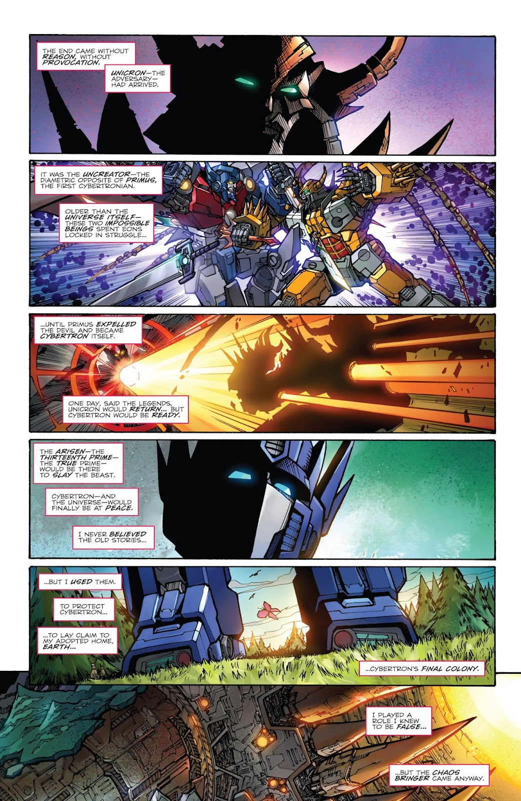 Transformers: Unicron Issue #1 - Page 5
