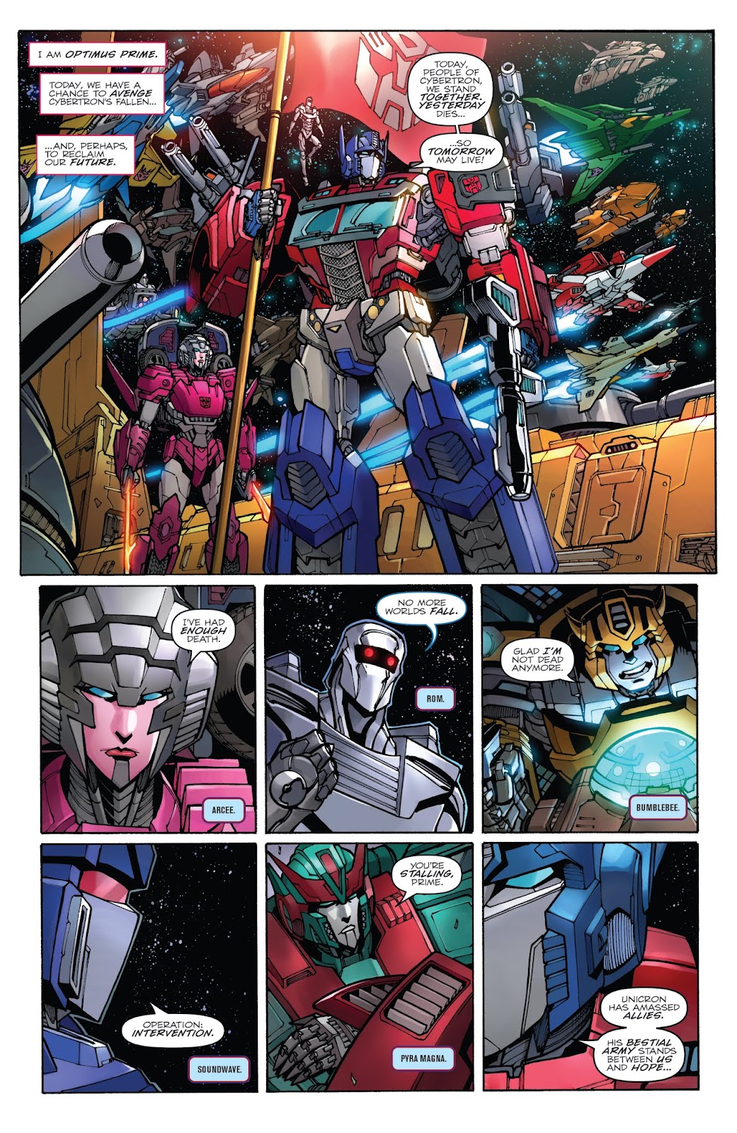 Transformers: Unicron Issue #1 - Page 7