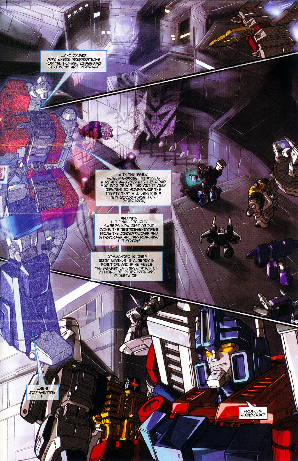 Transformers War Within: "The Age of Wrath" Issue #1 - Page 12