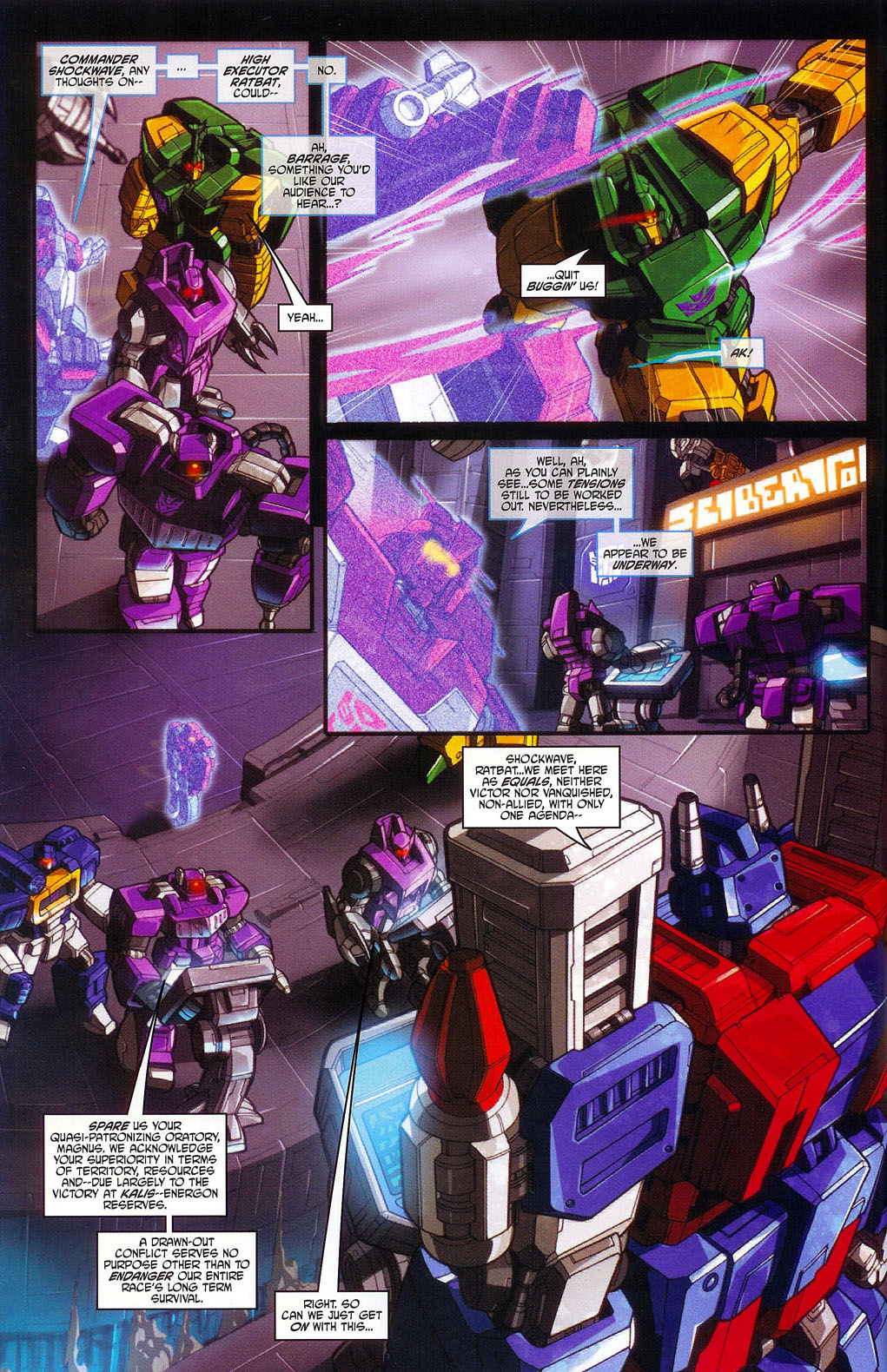 Transformers War Within: "The Age of Wrath" Issue #1 - Page 14