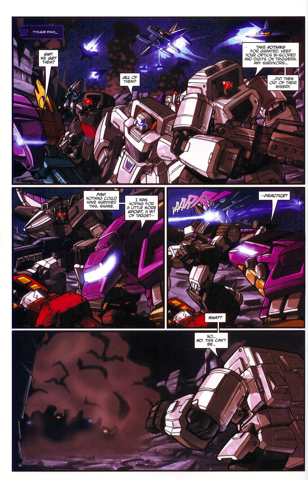 Transformers War Within: "The Age of Wrath" Issue #1 - Page 20