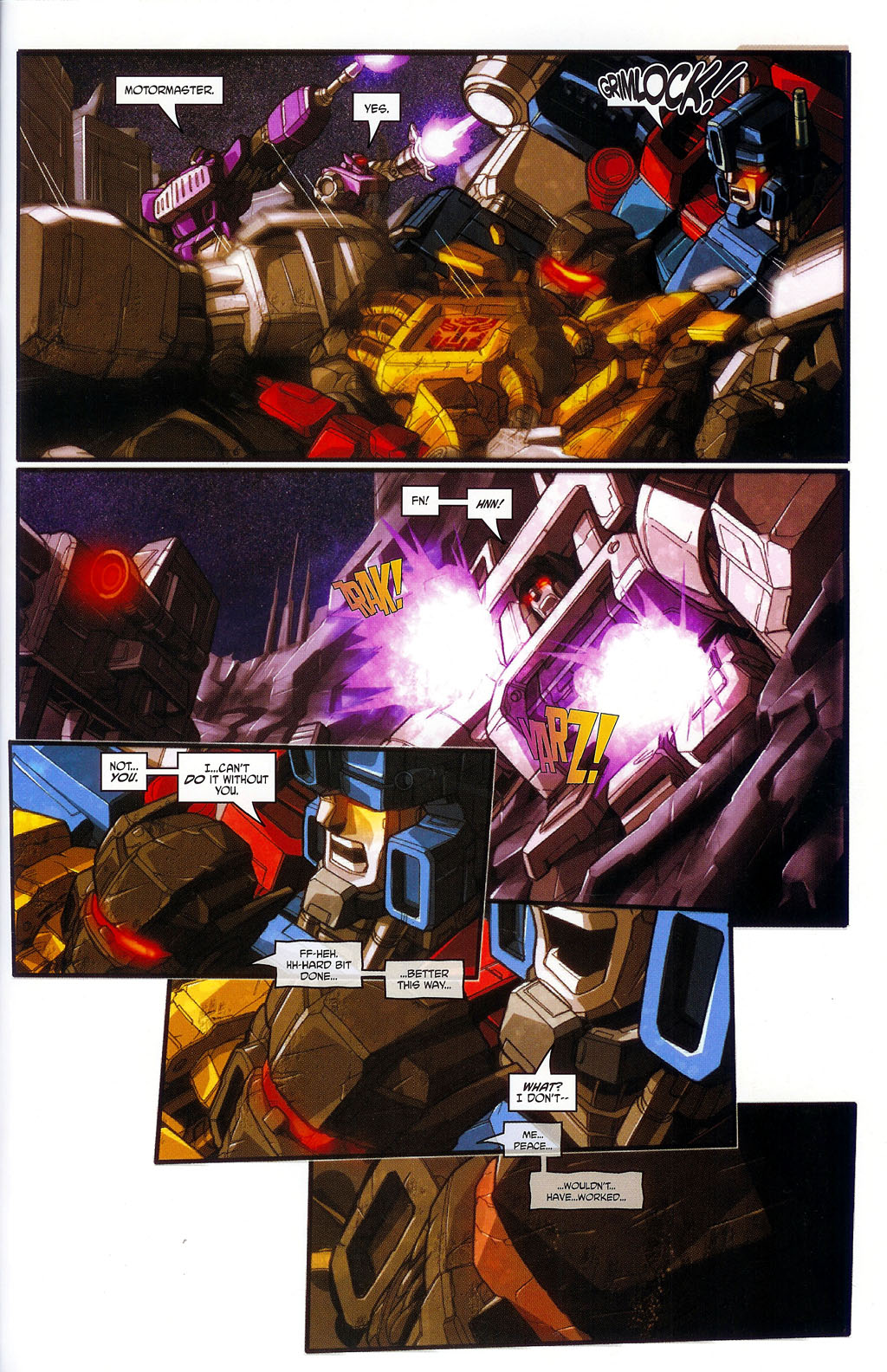 Transformers War Within: "The Age of Wrath" Issue #1 - Page 24