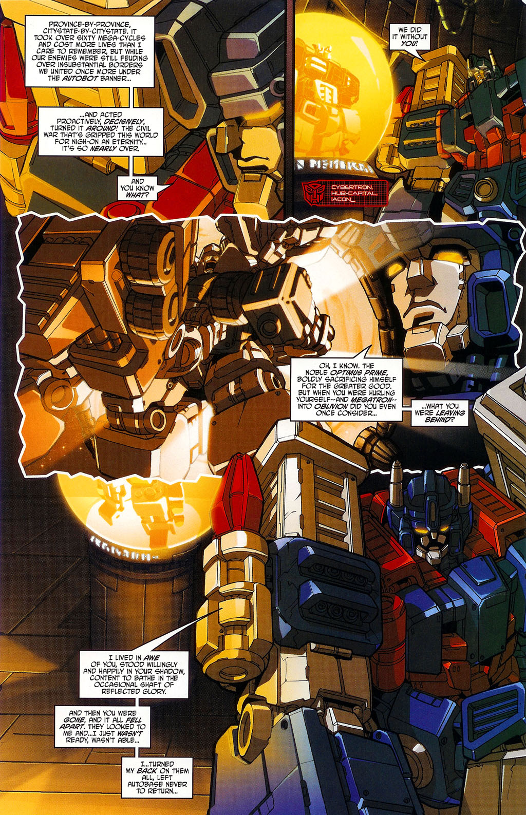 Transformers War Within: "The Age of Wrath" Issue #1 - Page 6
