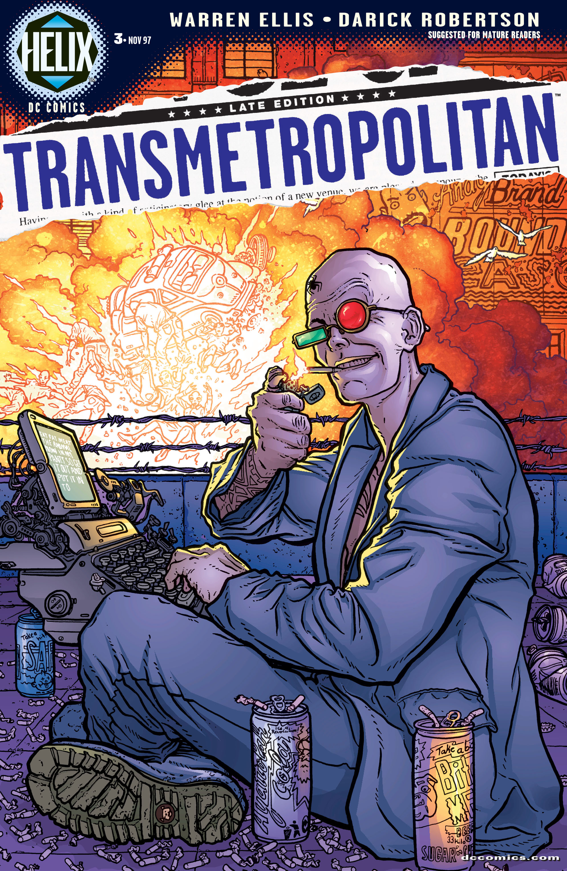 Transmetropolitan Issue #3 - Page 1