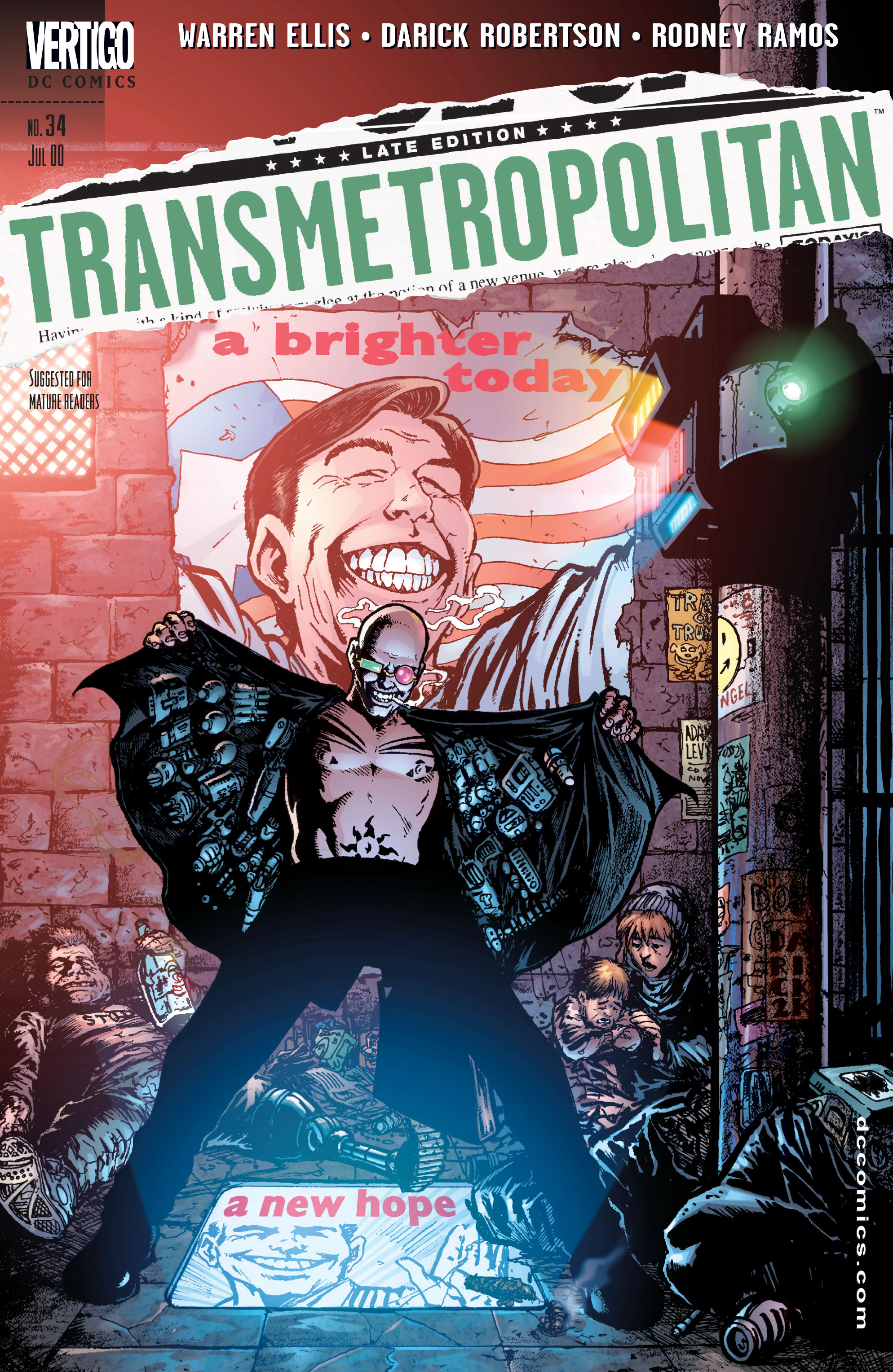 Transmetropolitan Issue #34 - Page 1