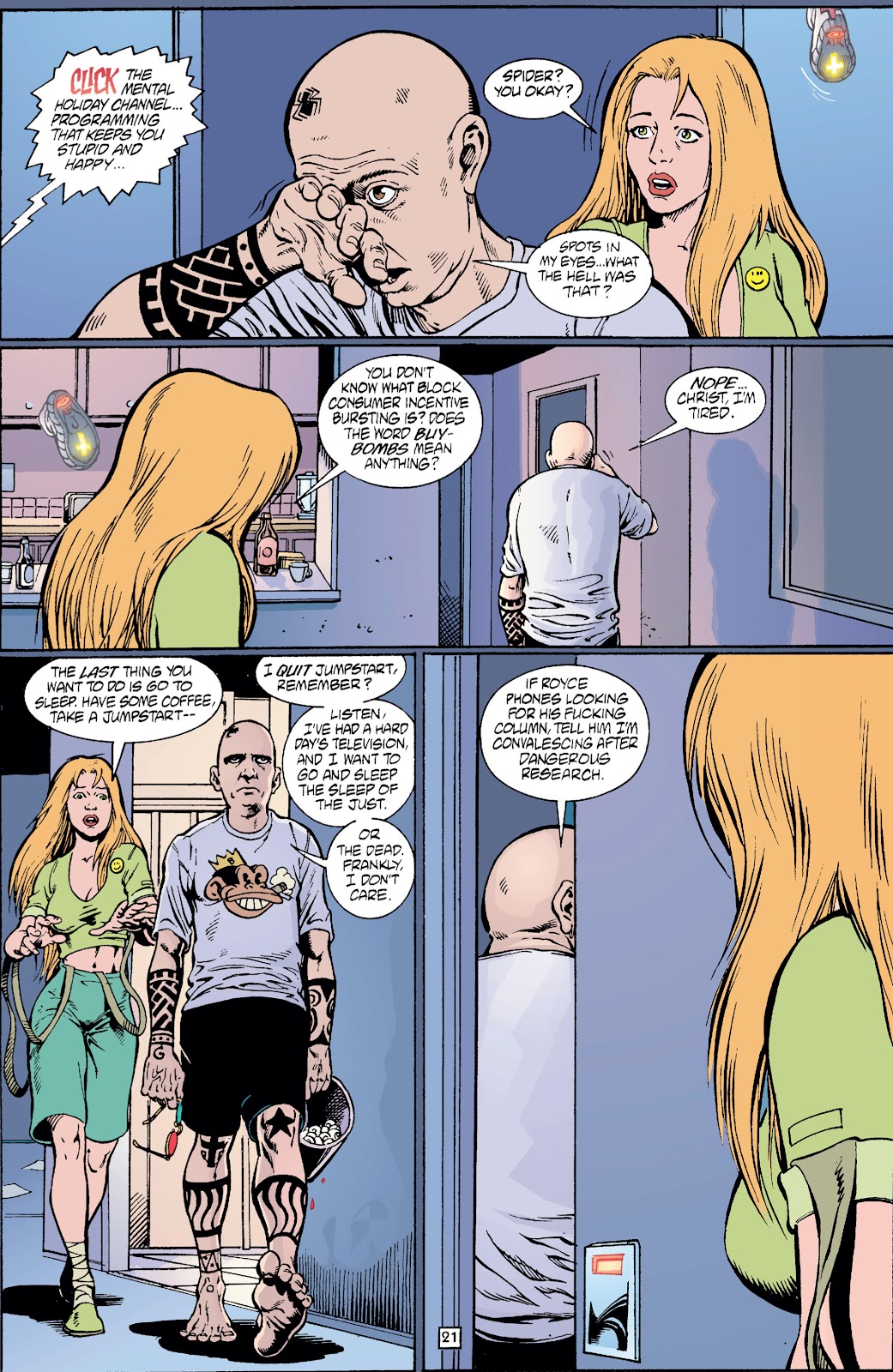 Transmetropolitan Issue #5 - Page 22