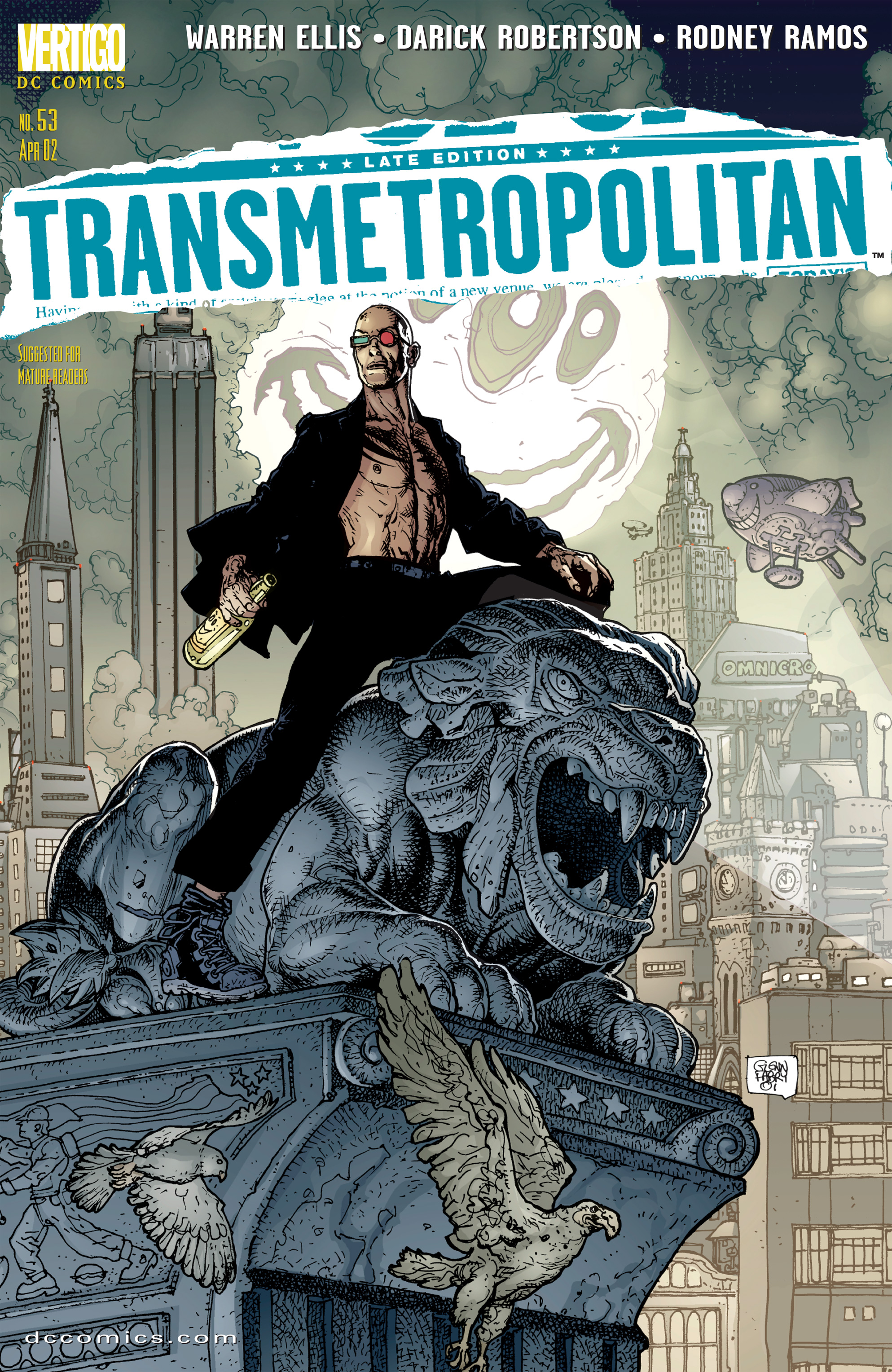 Transmetropolitan Issue #53 - Page 1