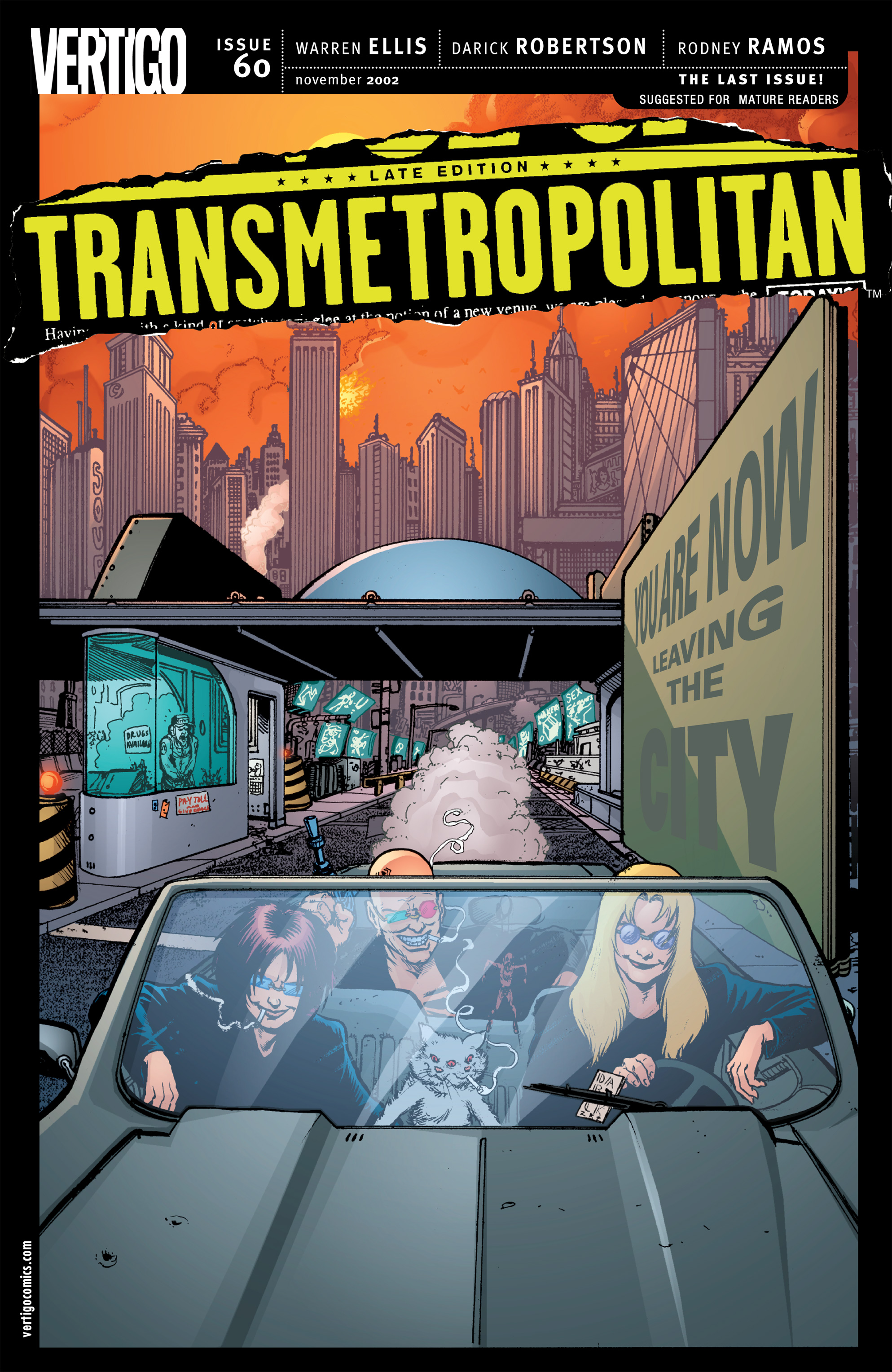 Transmetropolitan Issue #60 - Page 1