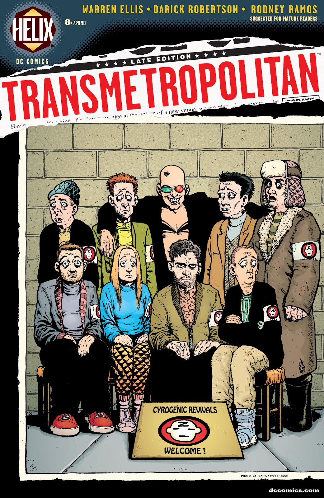 Transmetropolitan Issue #8 - Page 1