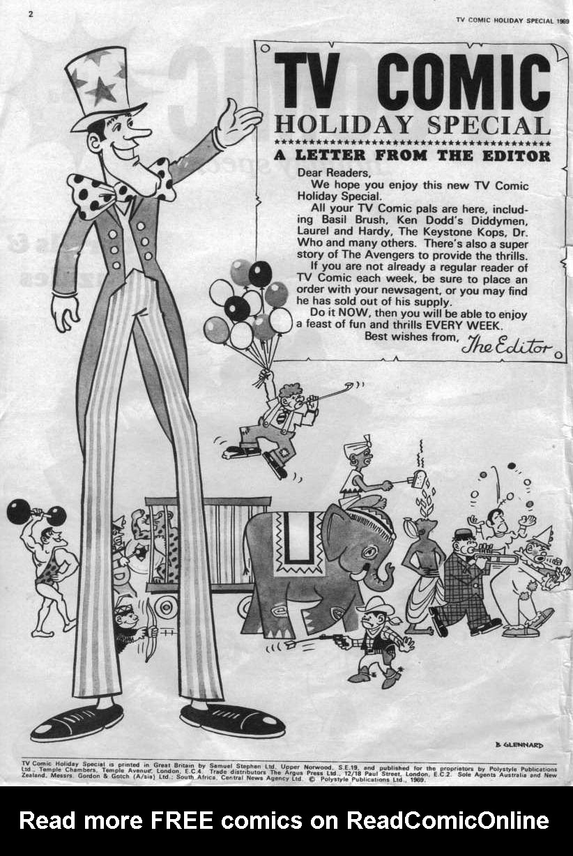 TV Comic Holiday Special Issue #1969 - Page 2