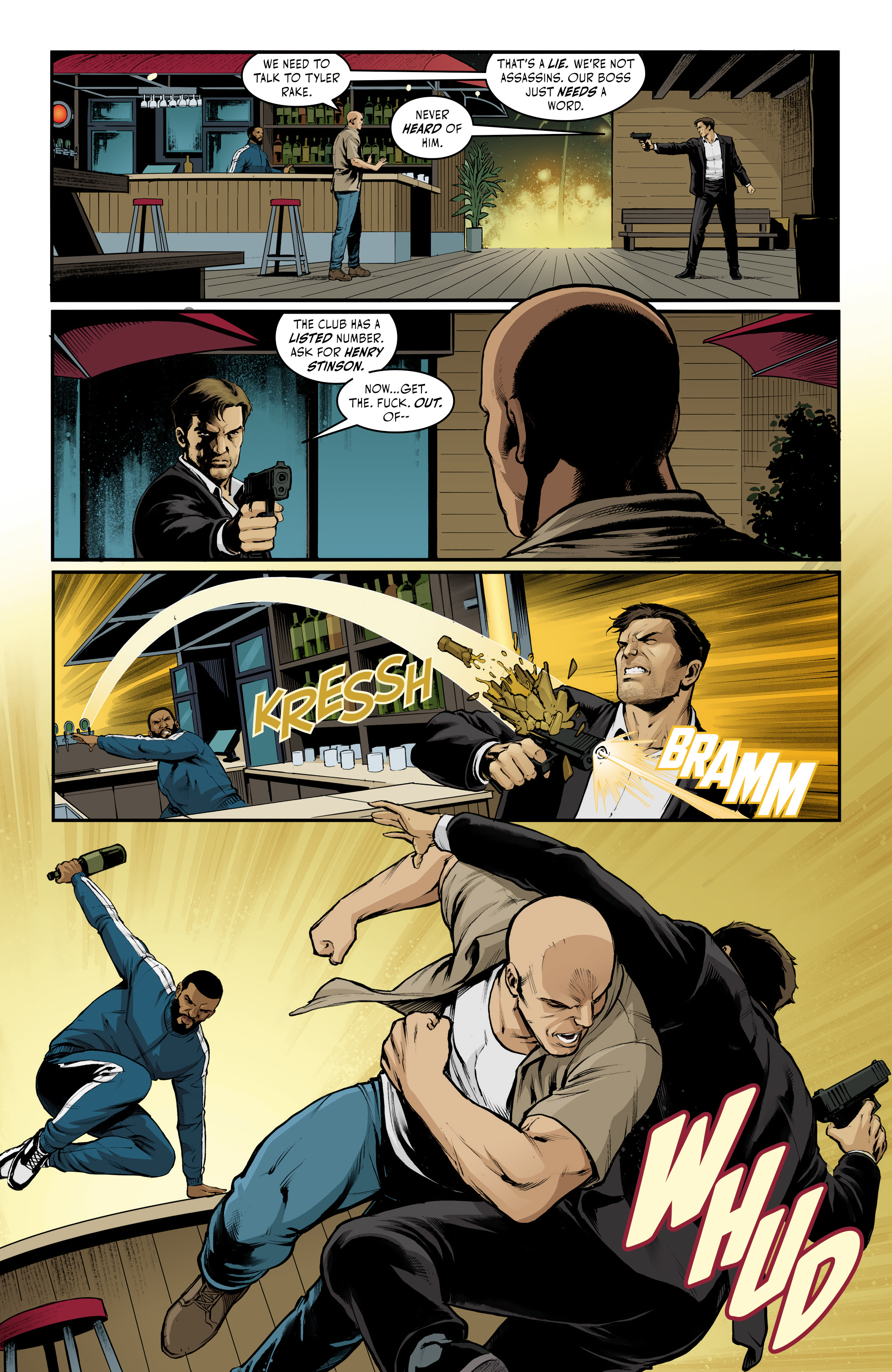Tyler Rake: An Extraction Story Issue #1 - Page 12