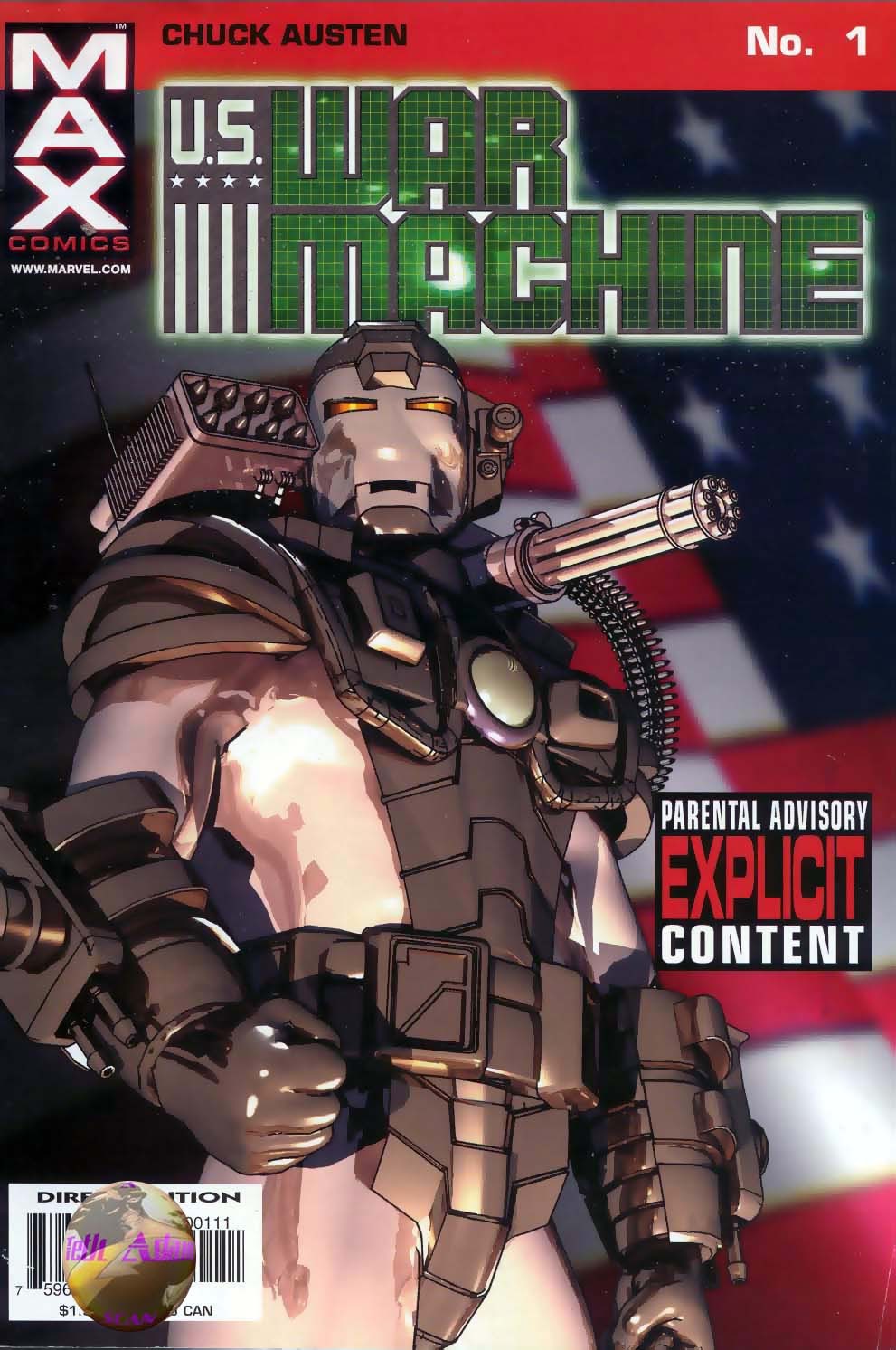 U.S. War Machine Issue #1 - Page 1