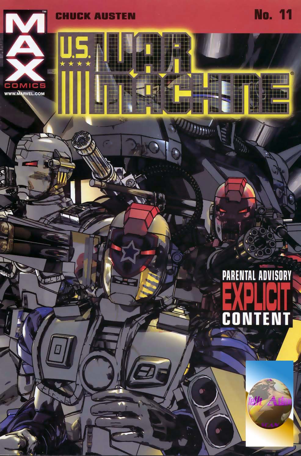 U.S. War Machine Issue #11 - Page 1