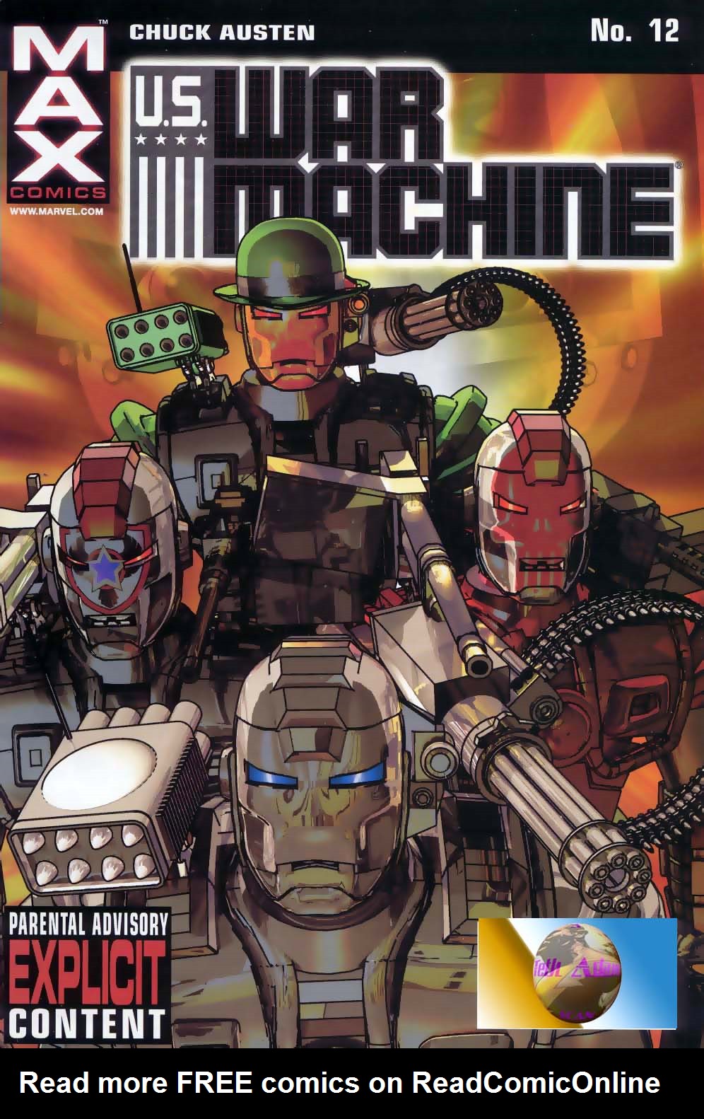 U.S. War Machine Issue #12 - Page 1