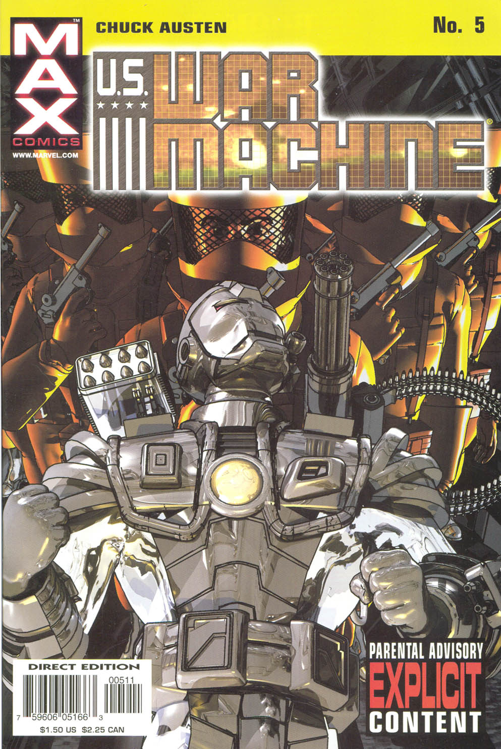 U.S. War Machine Issue #5 - Page 2