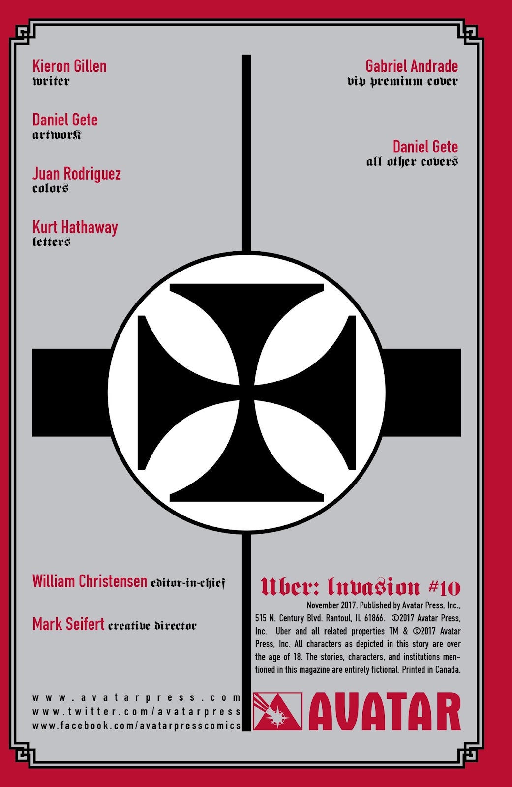 Uber: Invasion Issue #10 - Page 2