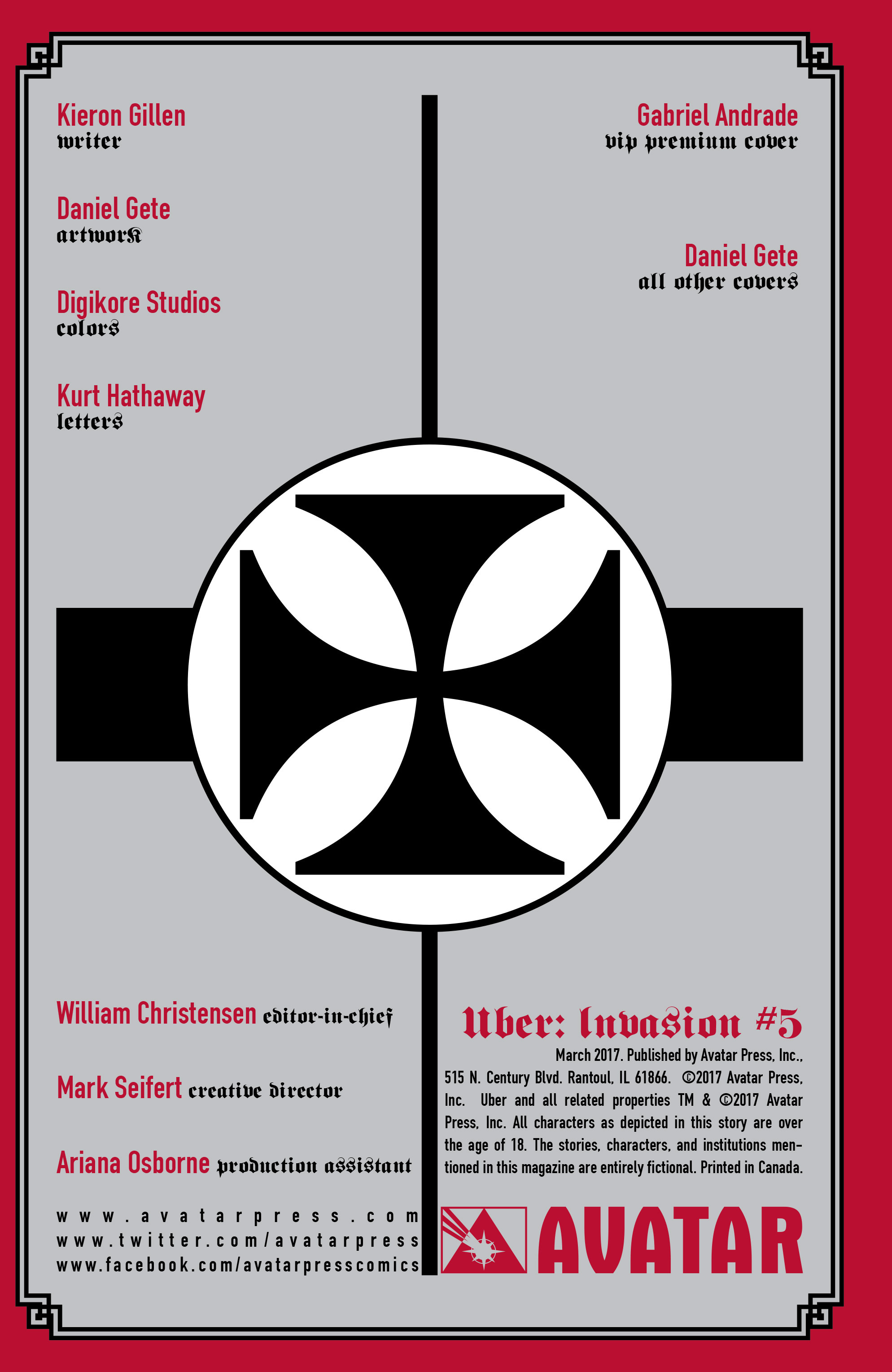 Uber: Invasion Issue #5 - Page 2