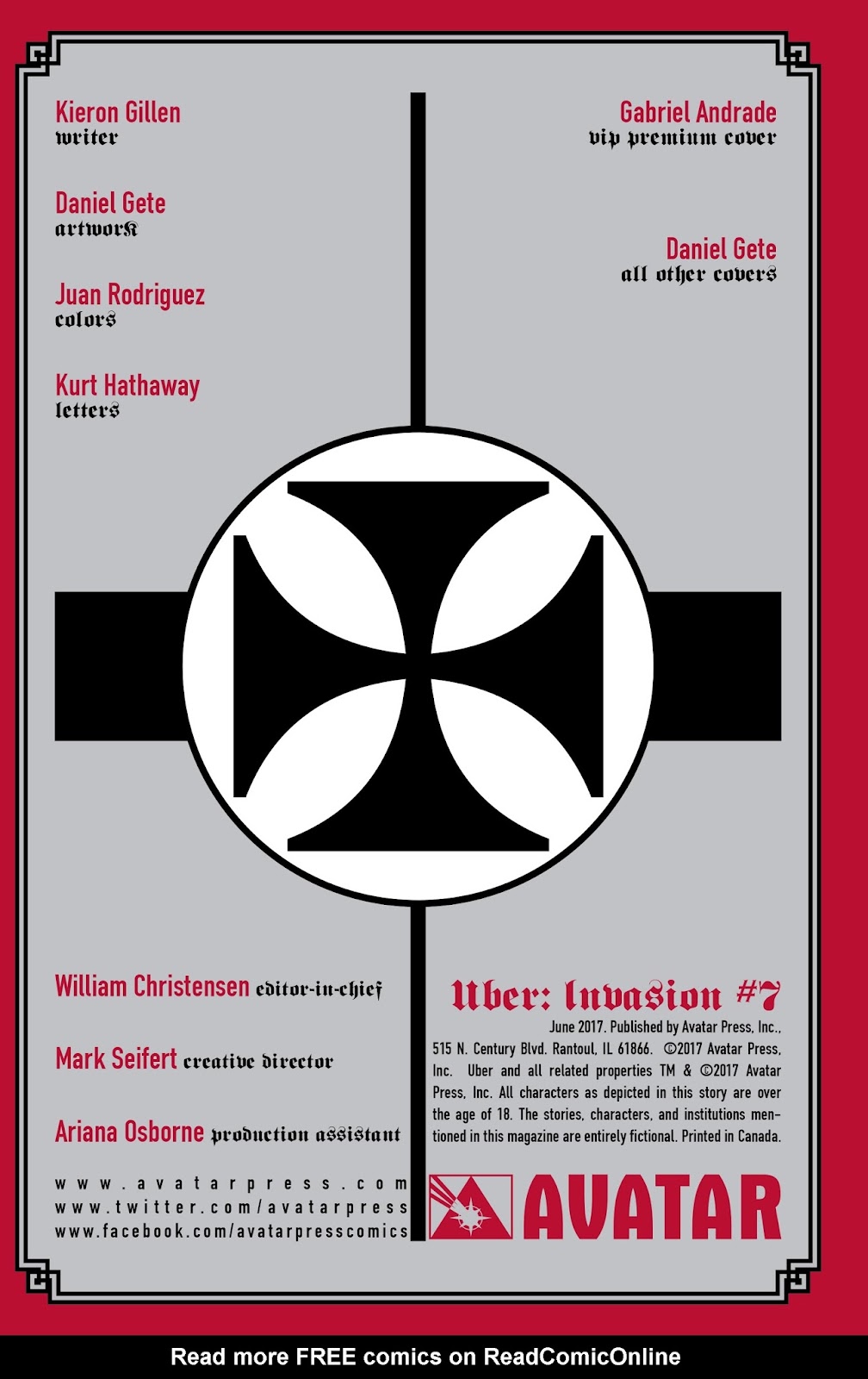 Uber: Invasion Issue #7 - Page 2