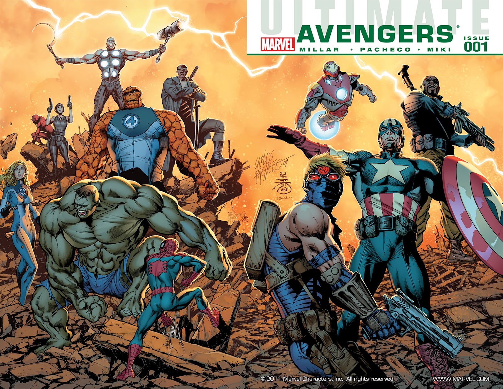 Ultimate Avengers Issue #1 - Page 1