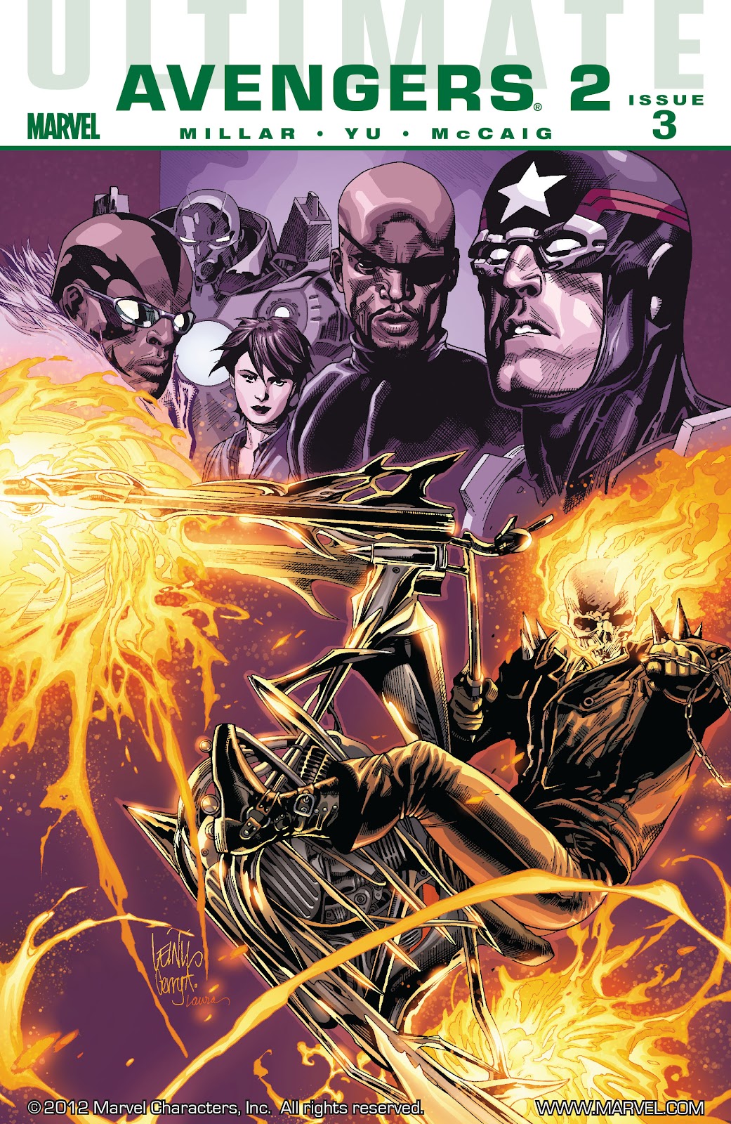 Ultimate Avengers Issue #9 - Page 1