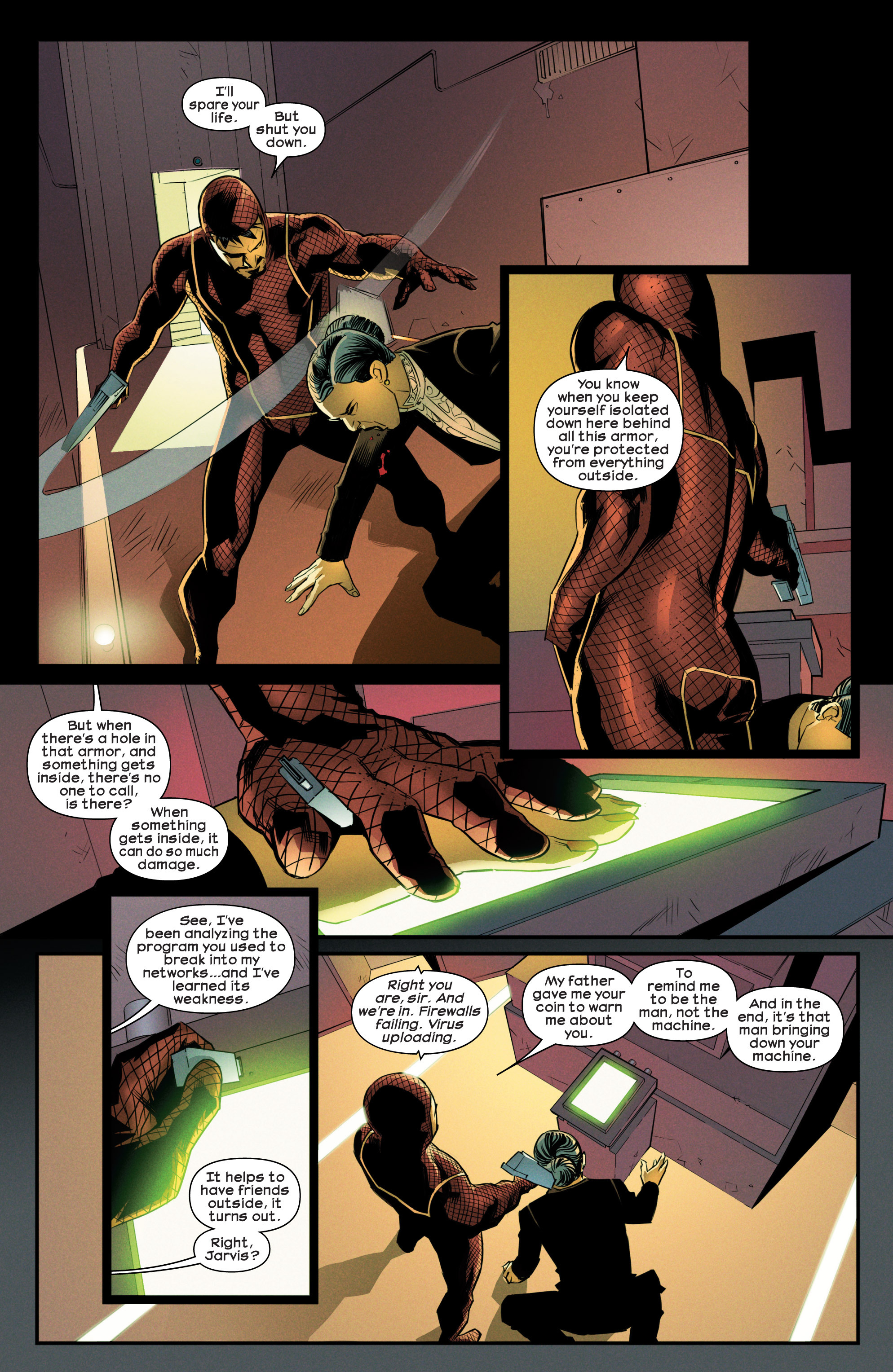 Ultimate Comics Iron Man Issue #4 - Page 15