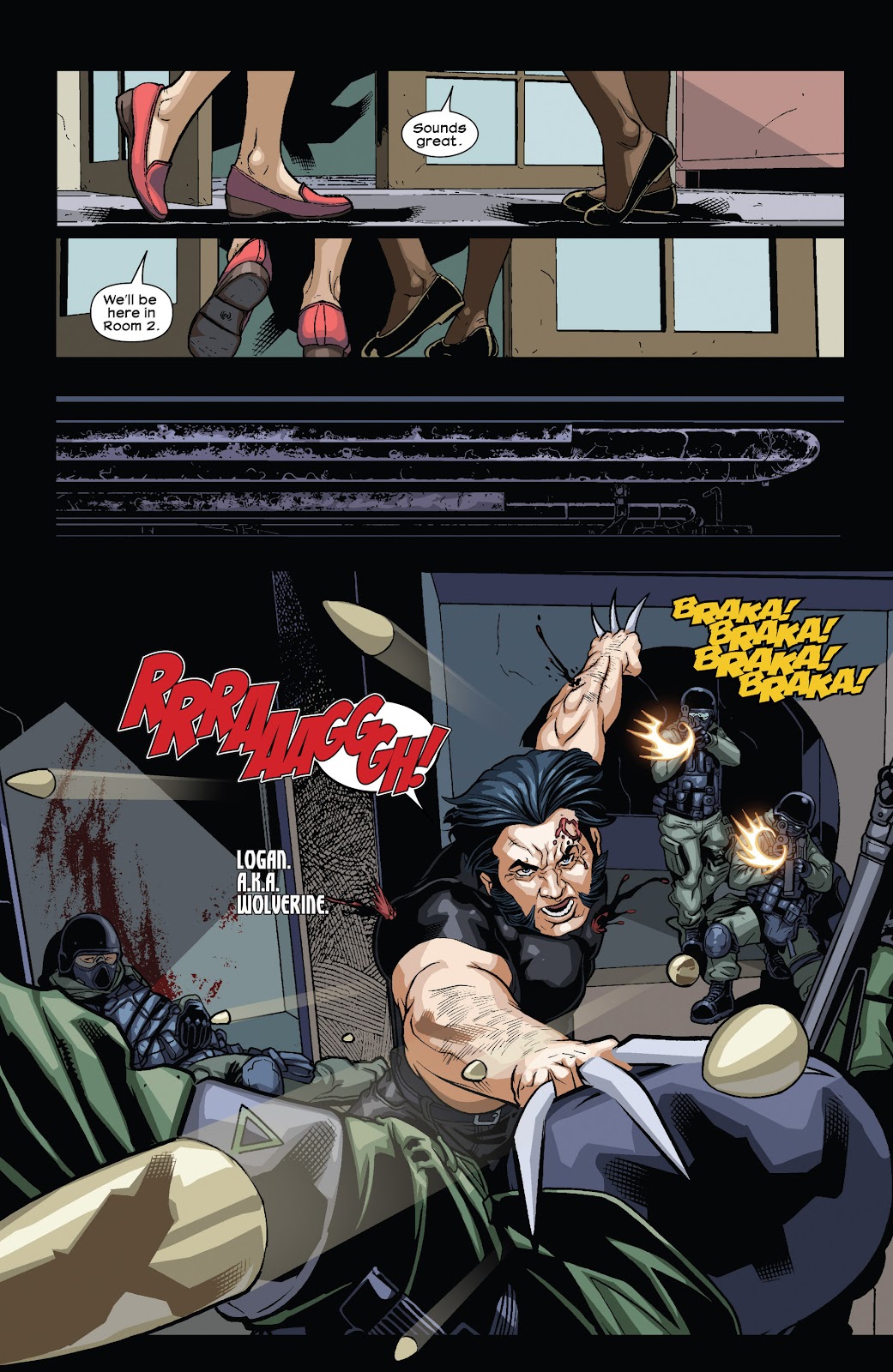 Ultimate Comics Wolverine Issue #2 - Page 4