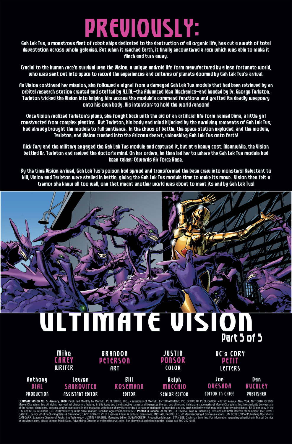 Ultimate Vision Issue #5 - Page 3