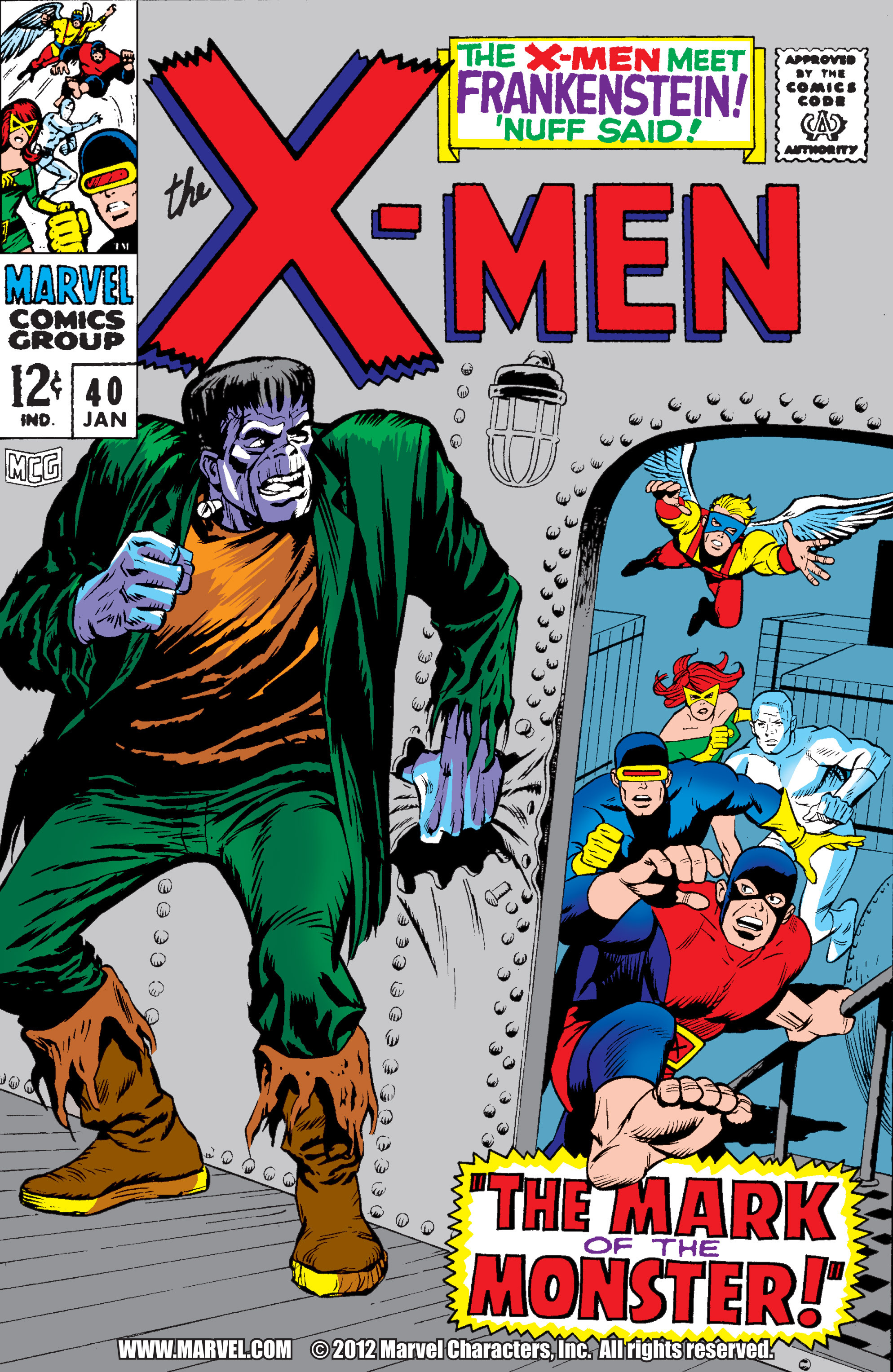 Uncanny X-Men (1963) Issue #40 - Page 1