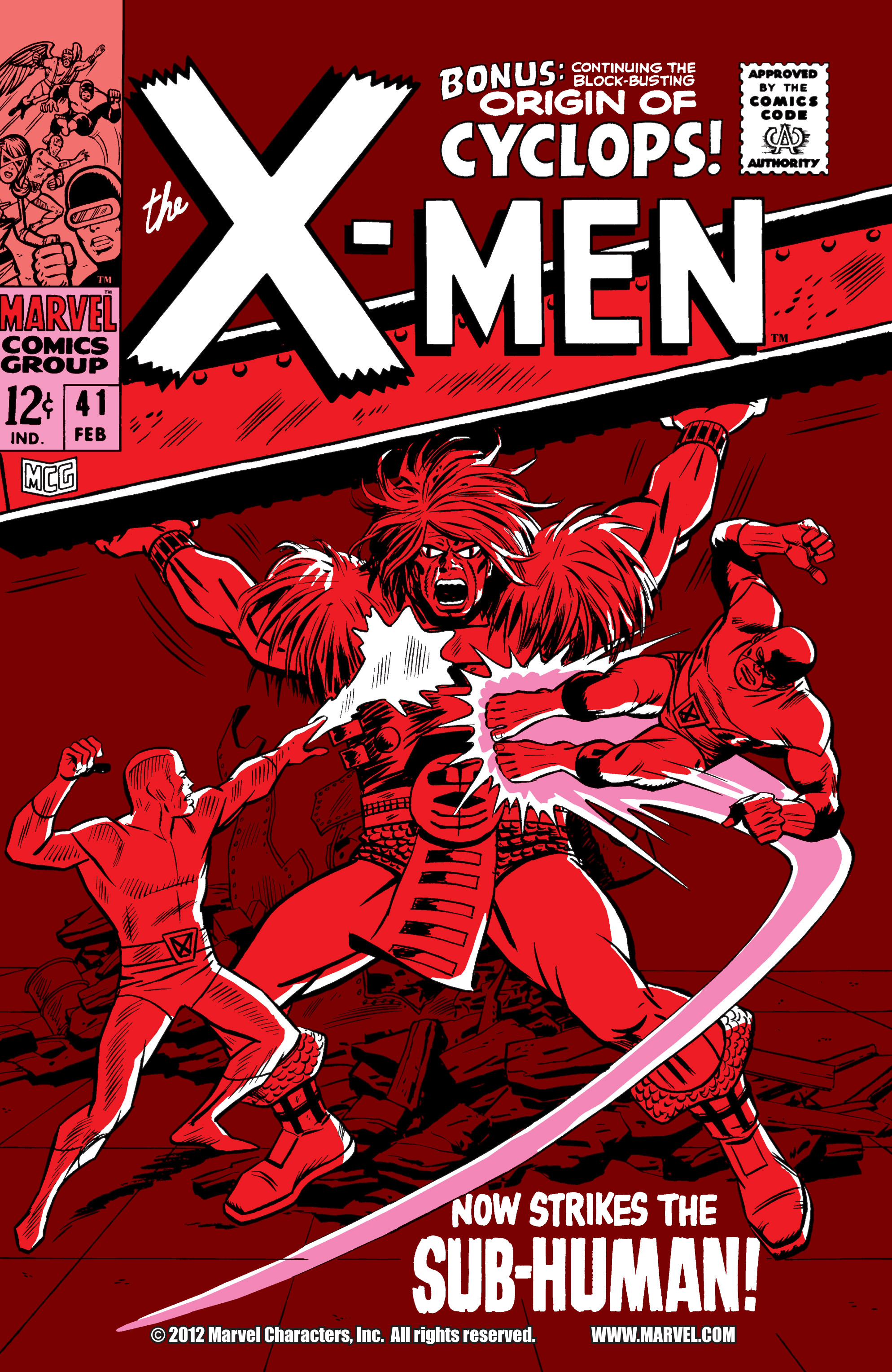 Uncanny X-Men (1963) Issue #41 - Page 1