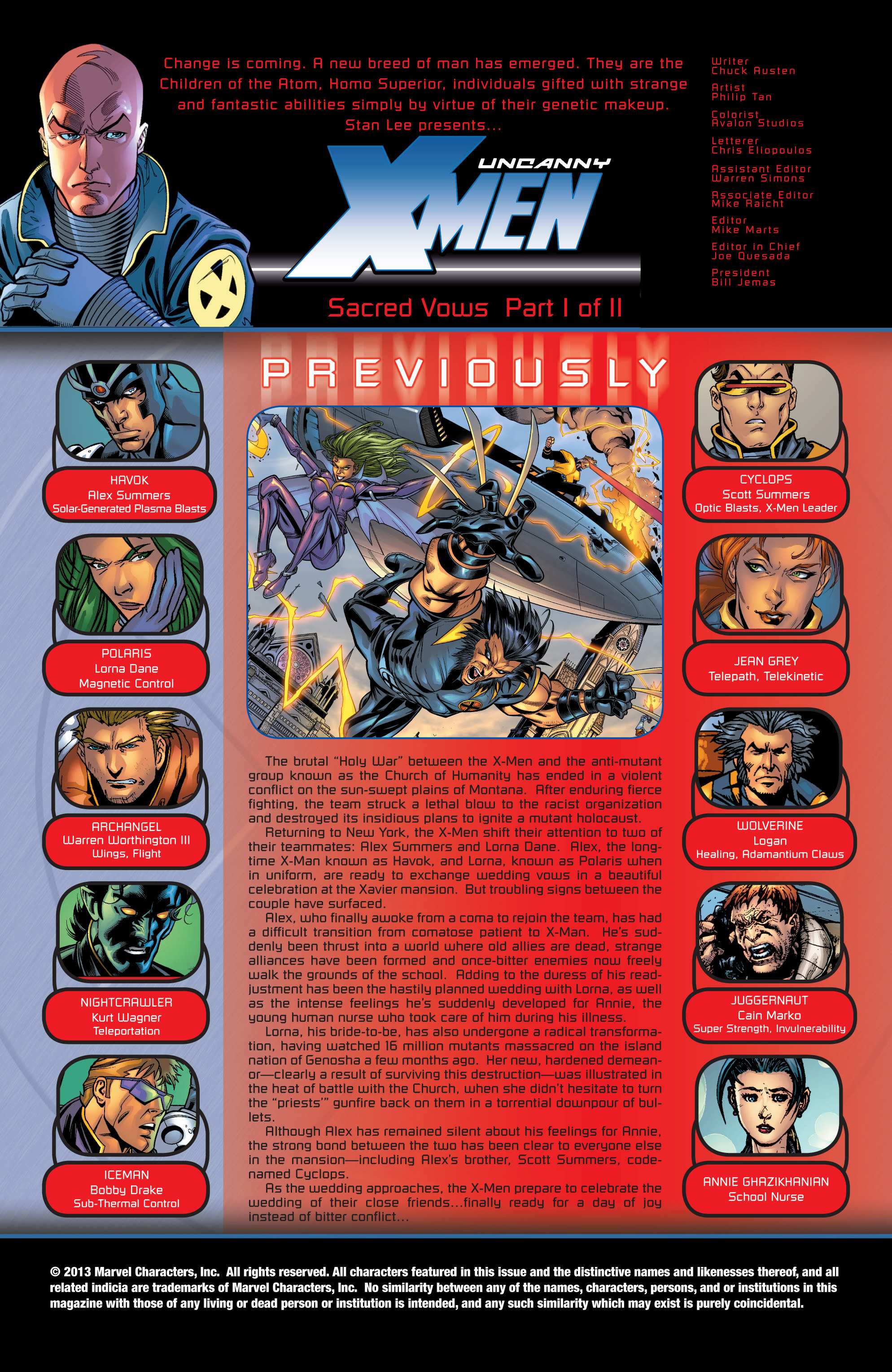 Uncanny X-Men (1963) Issue #425 - Page 2