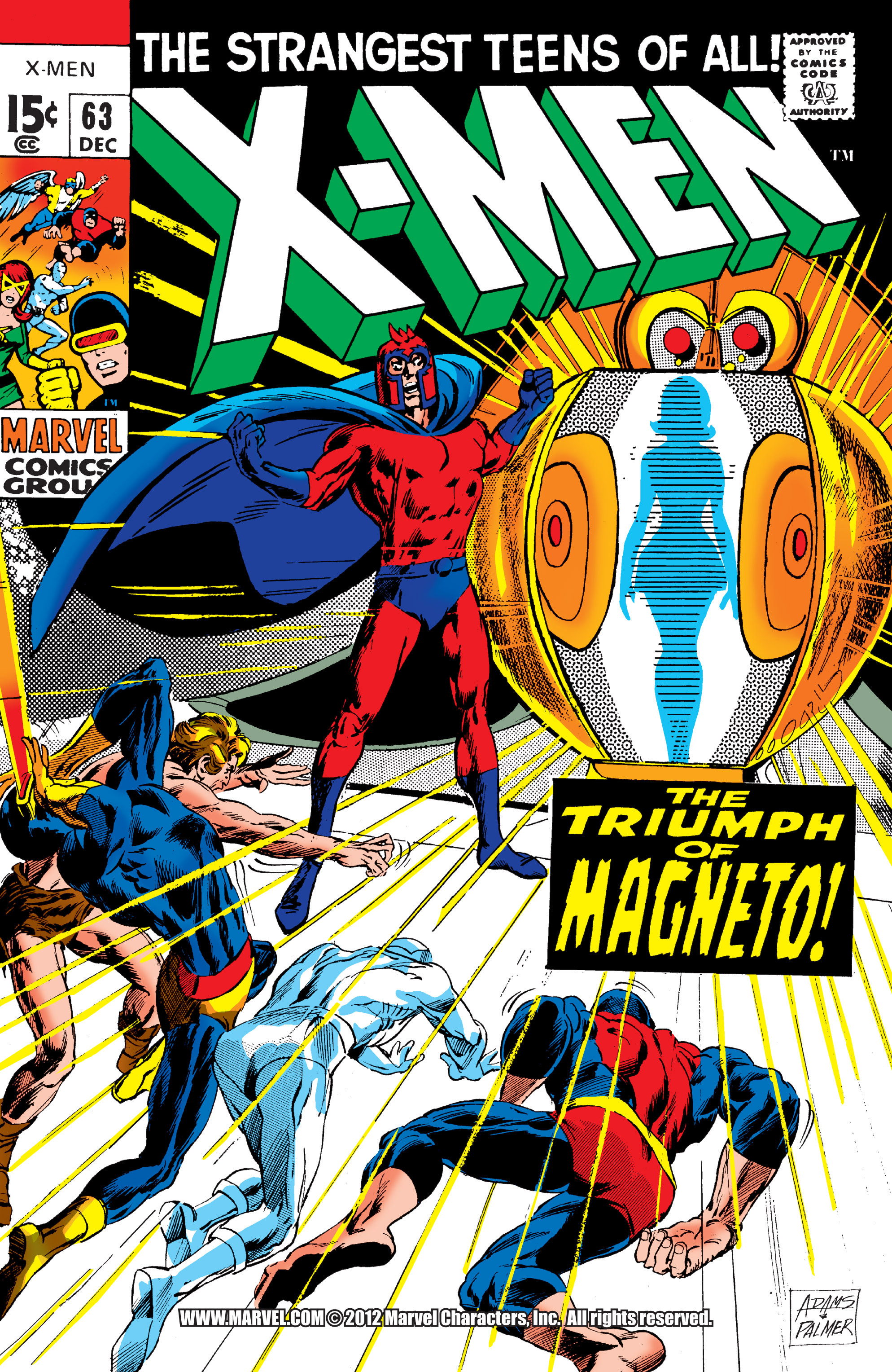 Uncanny X-Men (1963) Issue #63 - Page 1