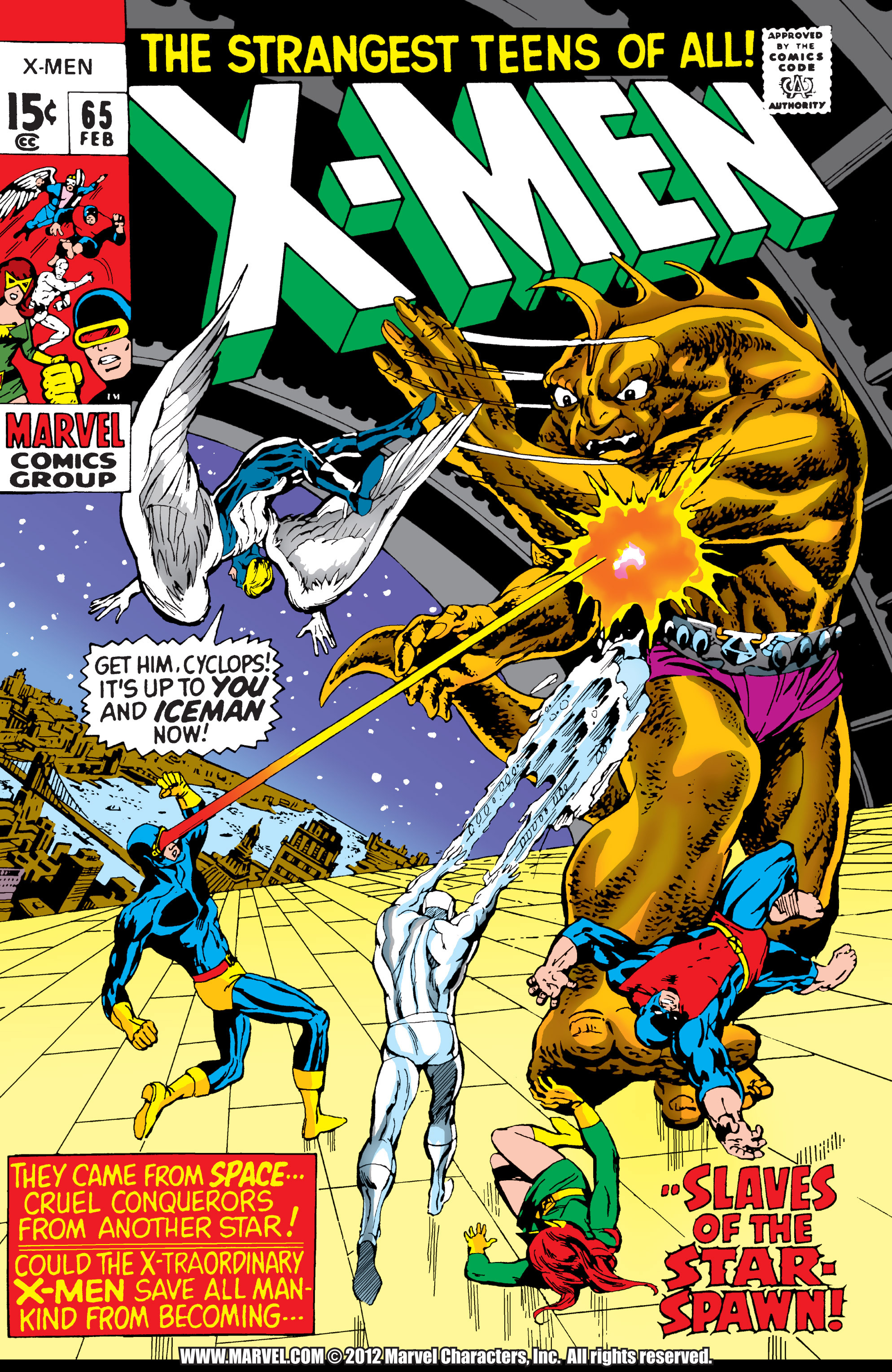 Uncanny X-Men (1963) Issue #65 - Page 1