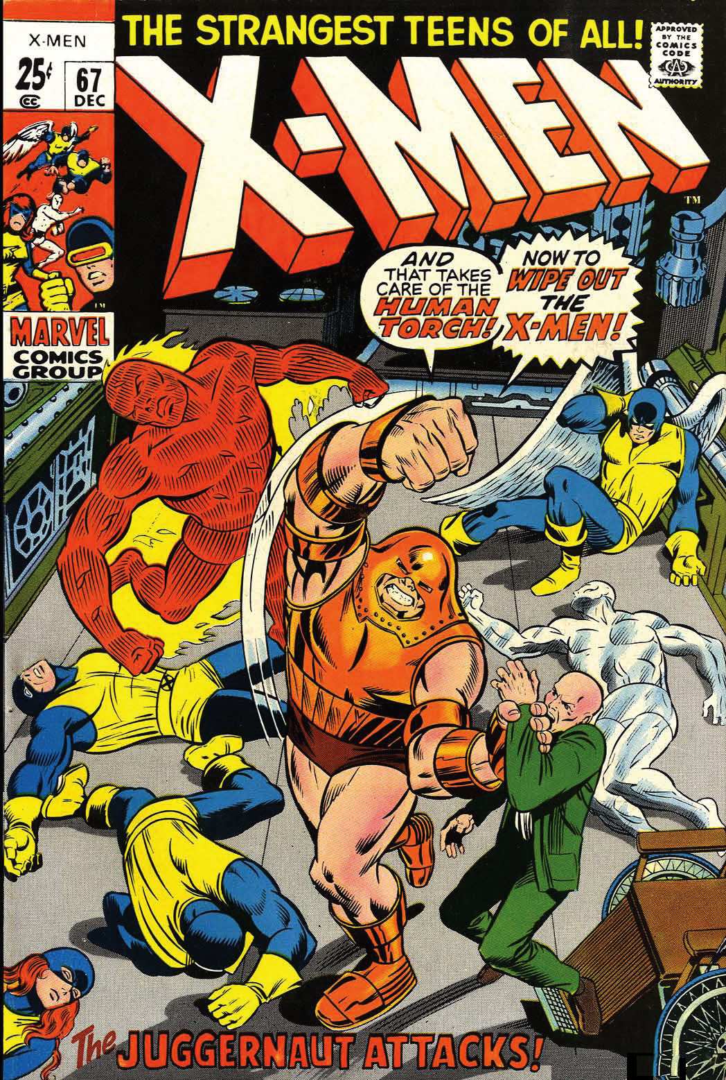 Uncanny X-Men (1963) Issue #67 - Page 1