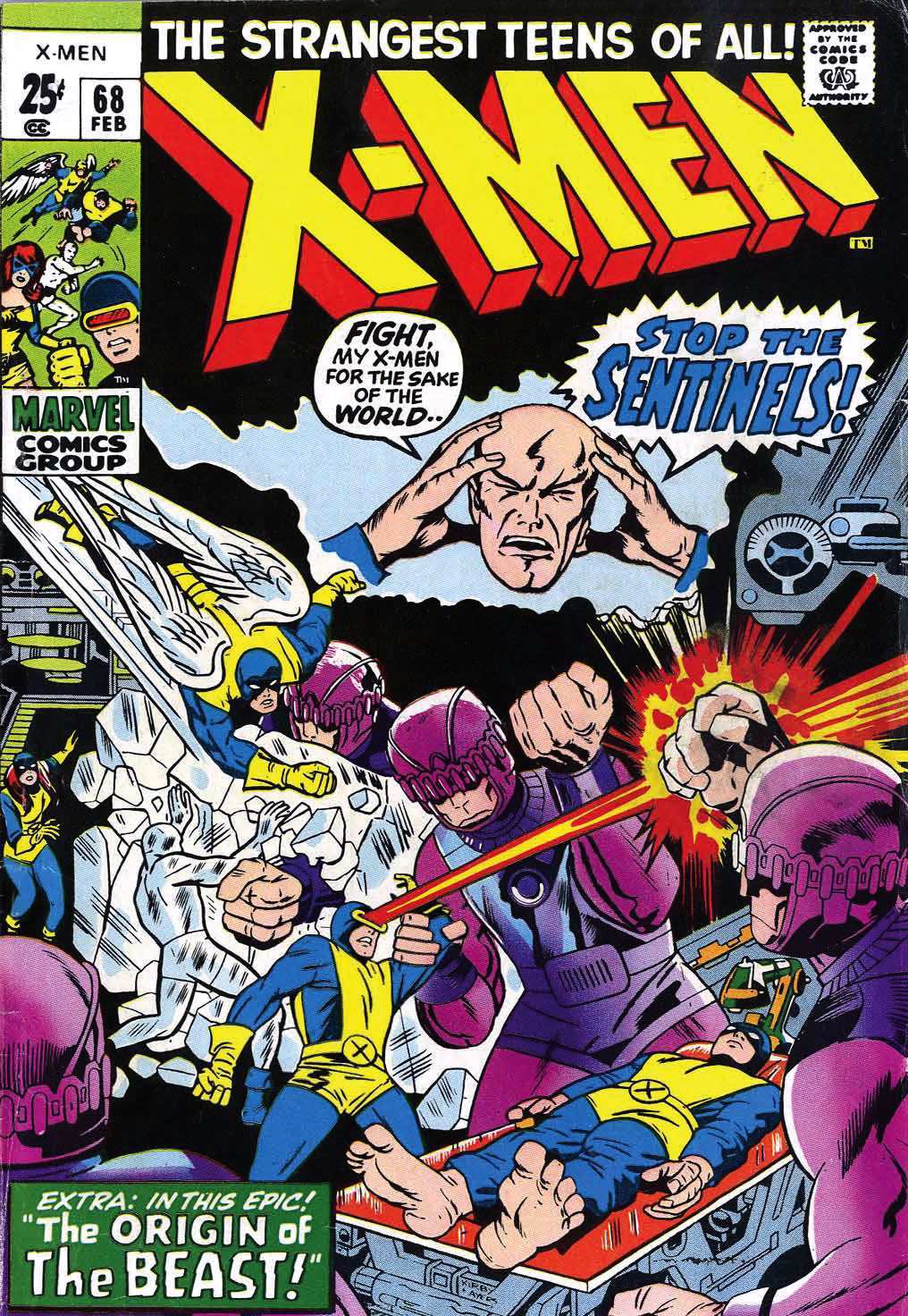 Uncanny X-Men (1963) Issue #68 - Page 1