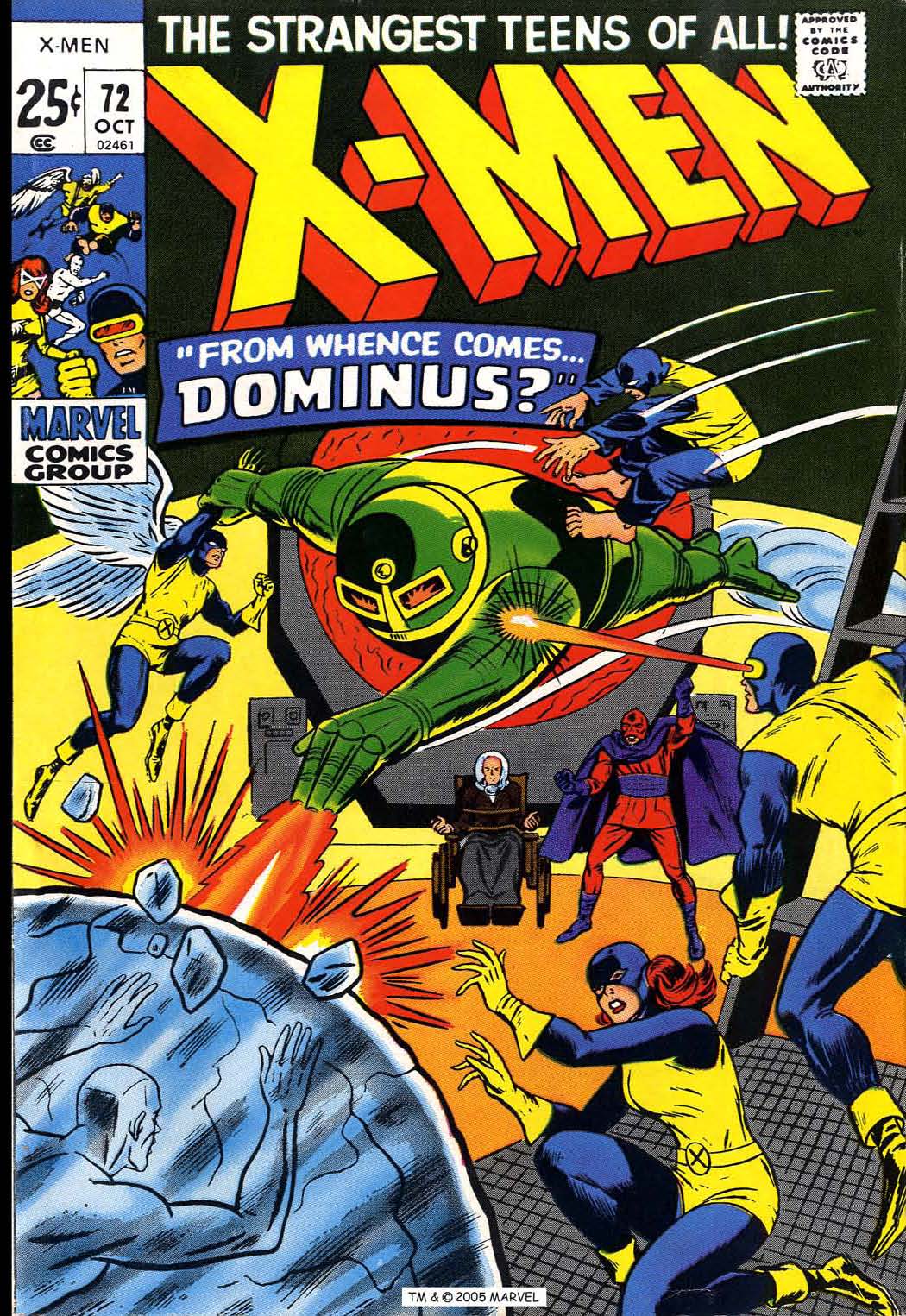 Uncanny X-Men (1963) Issue #72 - Page 1
