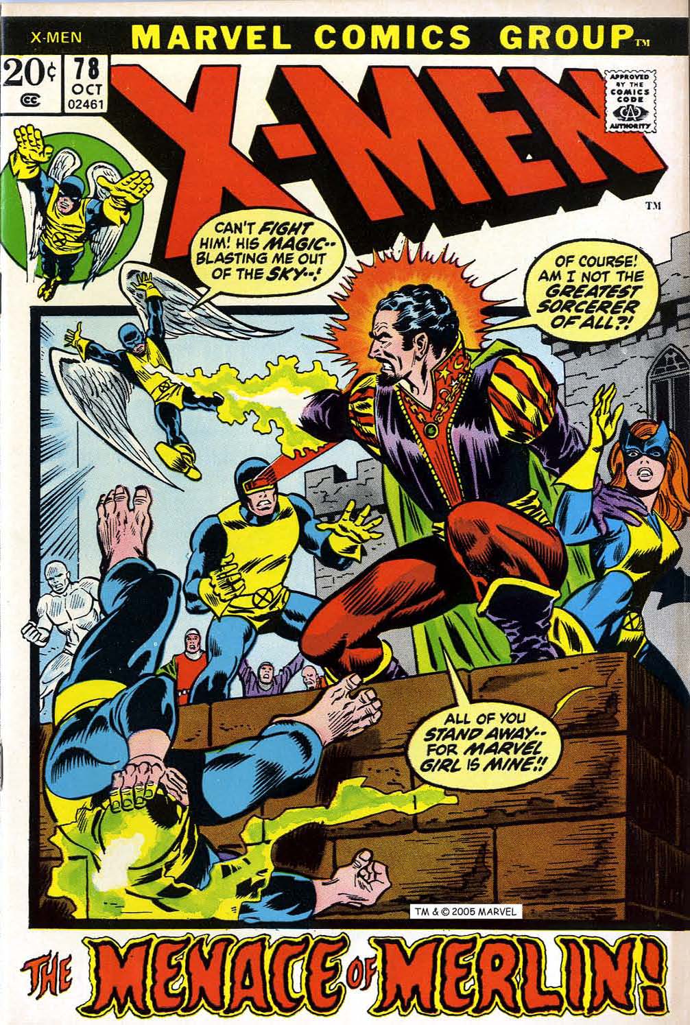 Uncanny X-Men (1963) Issue #78 - Page 1