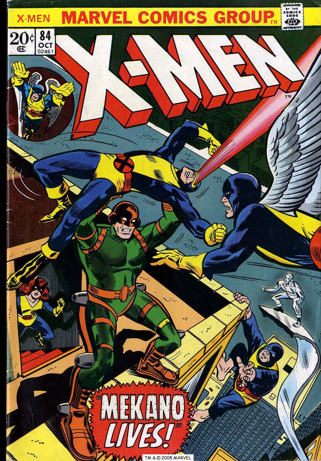 Uncanny X-Men (1963) Issue #84 - Page 1