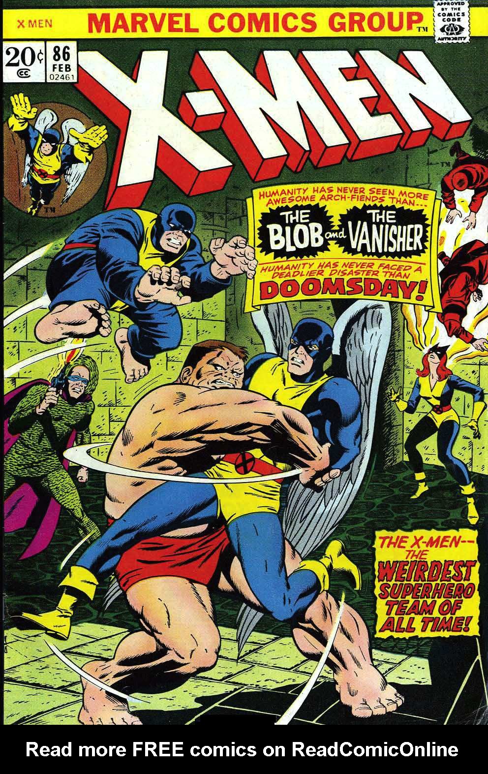 Uncanny X-Men (1963) Issue #86 - Page 1