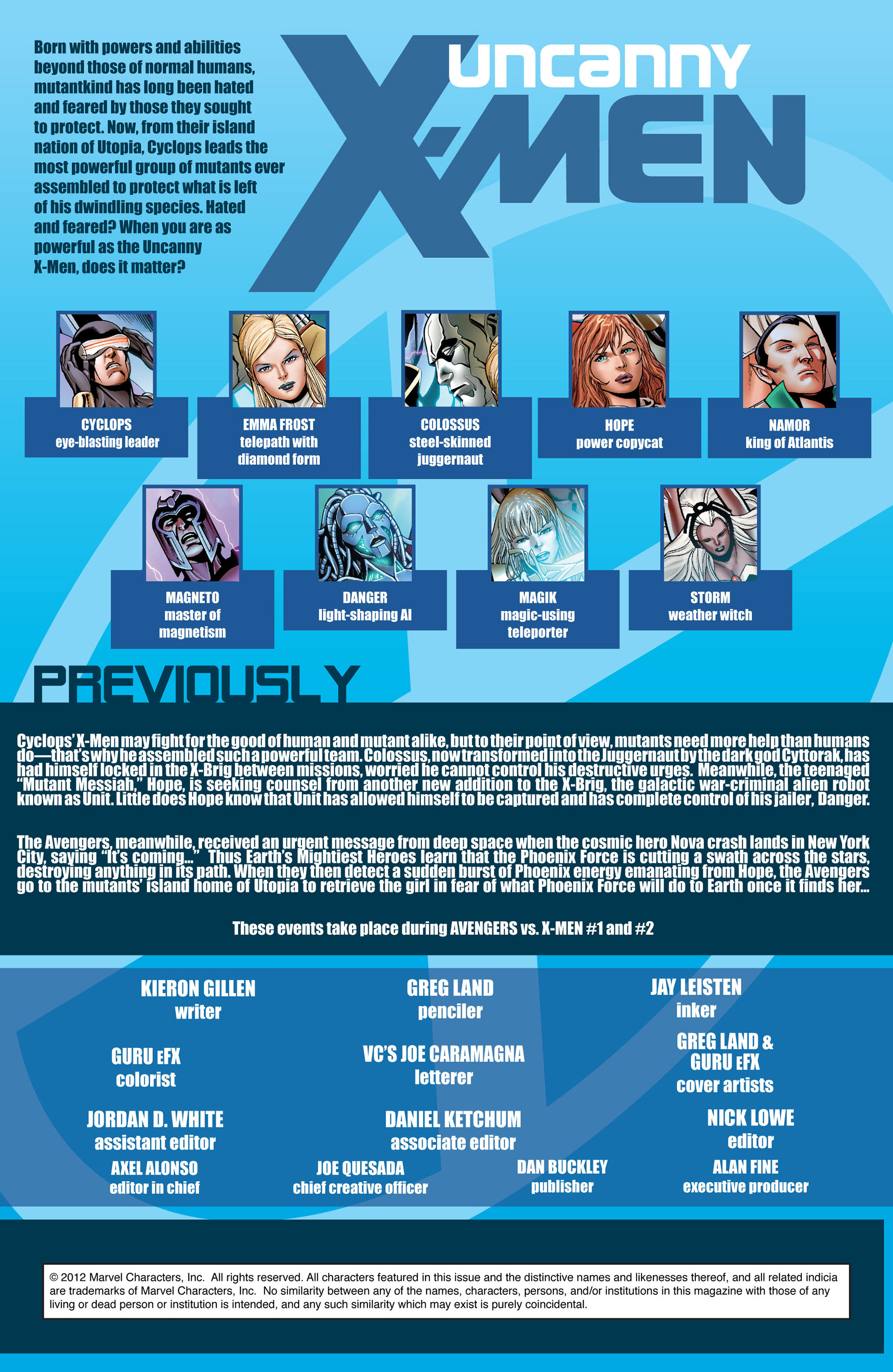 Uncanny X-Men (2012) Issue #11 - Page 2