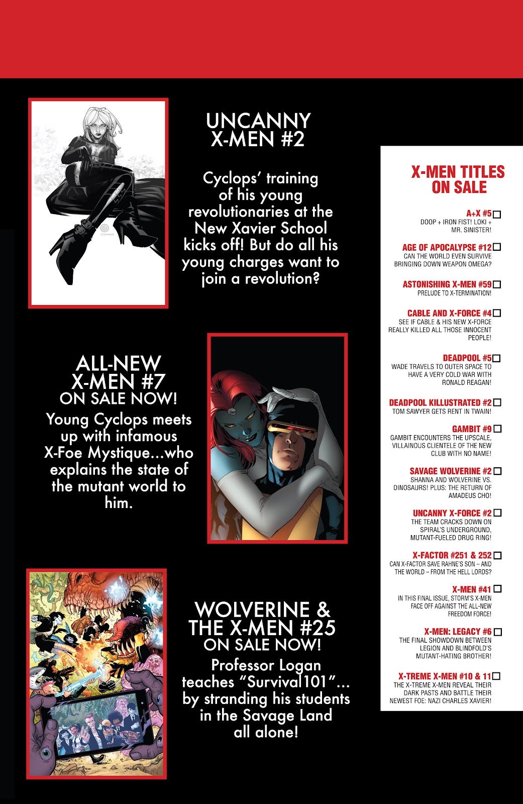 Uncanny X-Men (2013) Issue #1 - Page 22