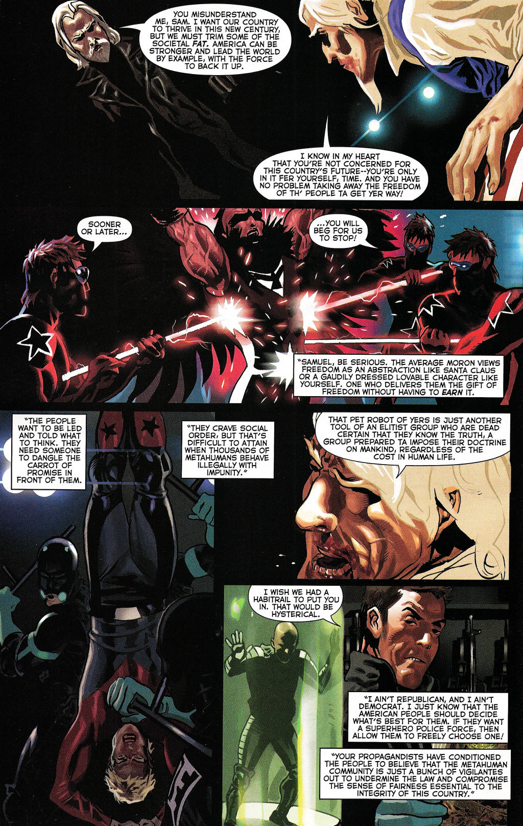 Uncle Sam and the Freedom Fighters (2006) Issue #5 - Page 35