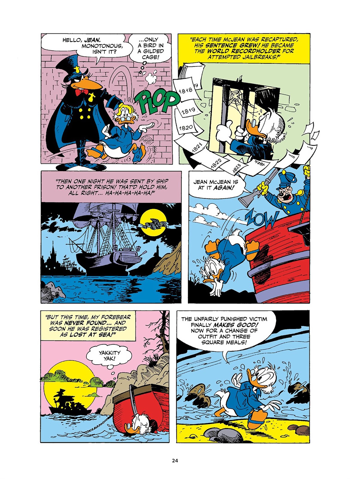 Uncle Scrooge and Donald Duck in Les Misérables and War and Peace TPB (Part 1) - Page 25