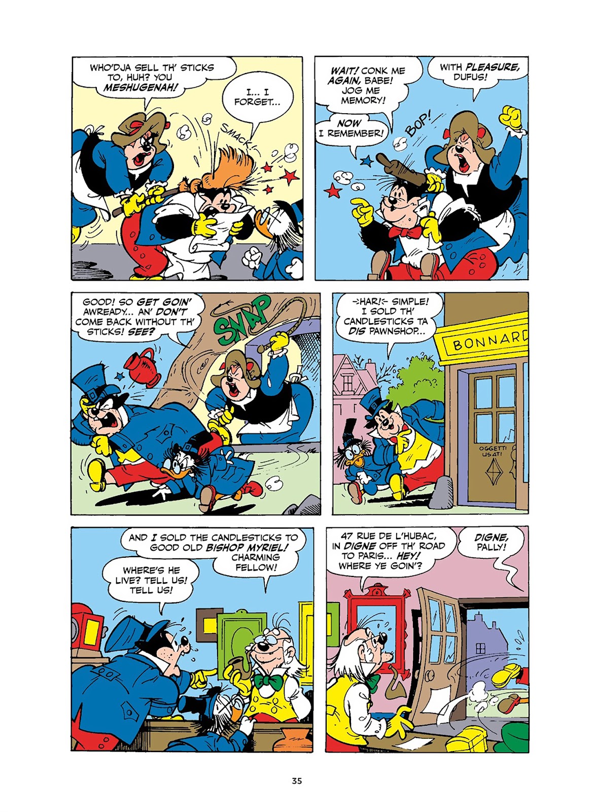 Uncle Scrooge and Donald Duck in Les Misérables and War and Peace TPB (Part 1) - Page 36
