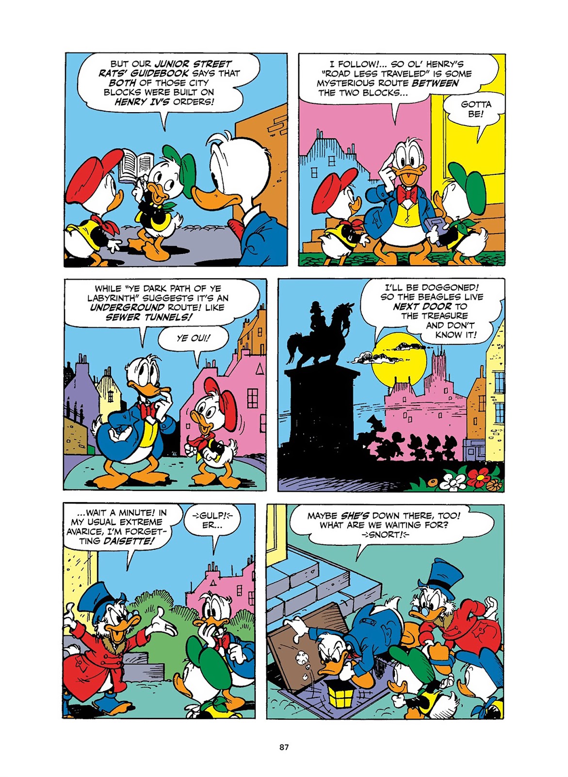 Uncle Scrooge and Donald Duck in Les Misérables and War and Peace TPB (Part 1) - Page 88