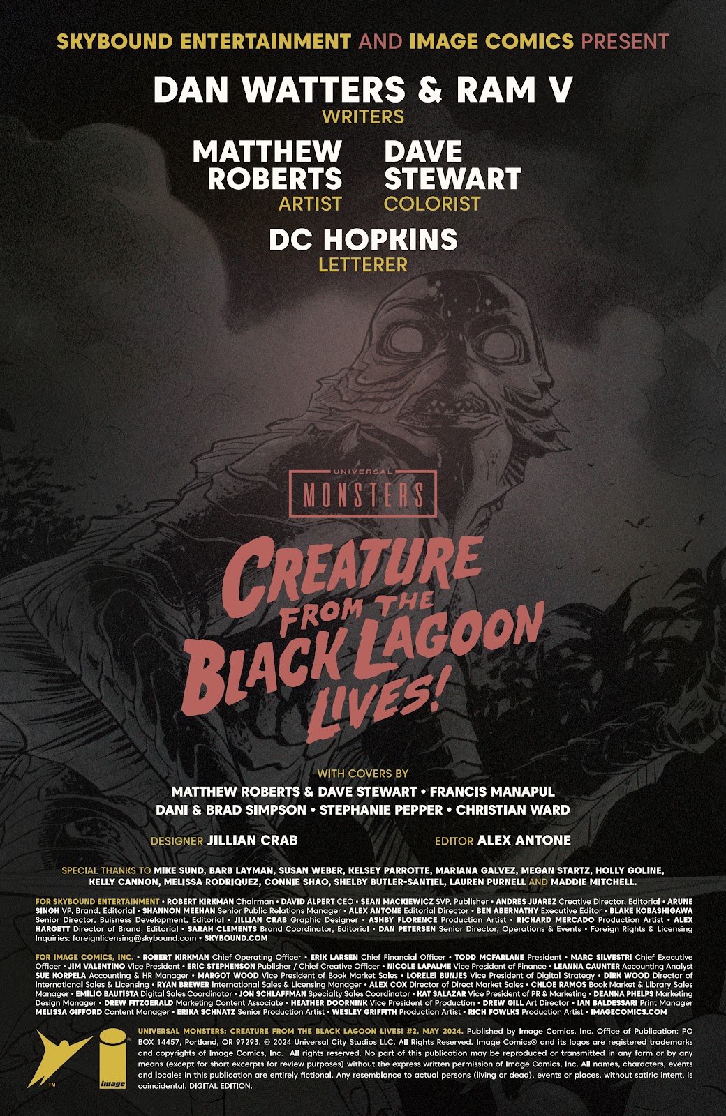Universal Monsters: Creature From The Black Lagoon Lives! Issue #2 - Page 2