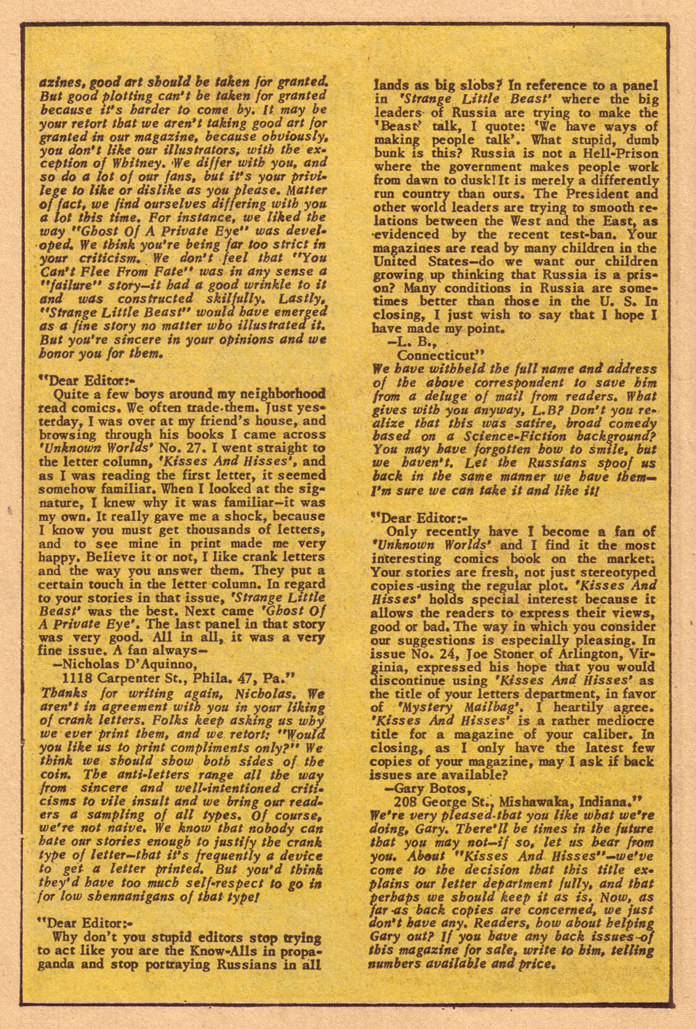 Unknown Worlds Issue #32 - Page 14