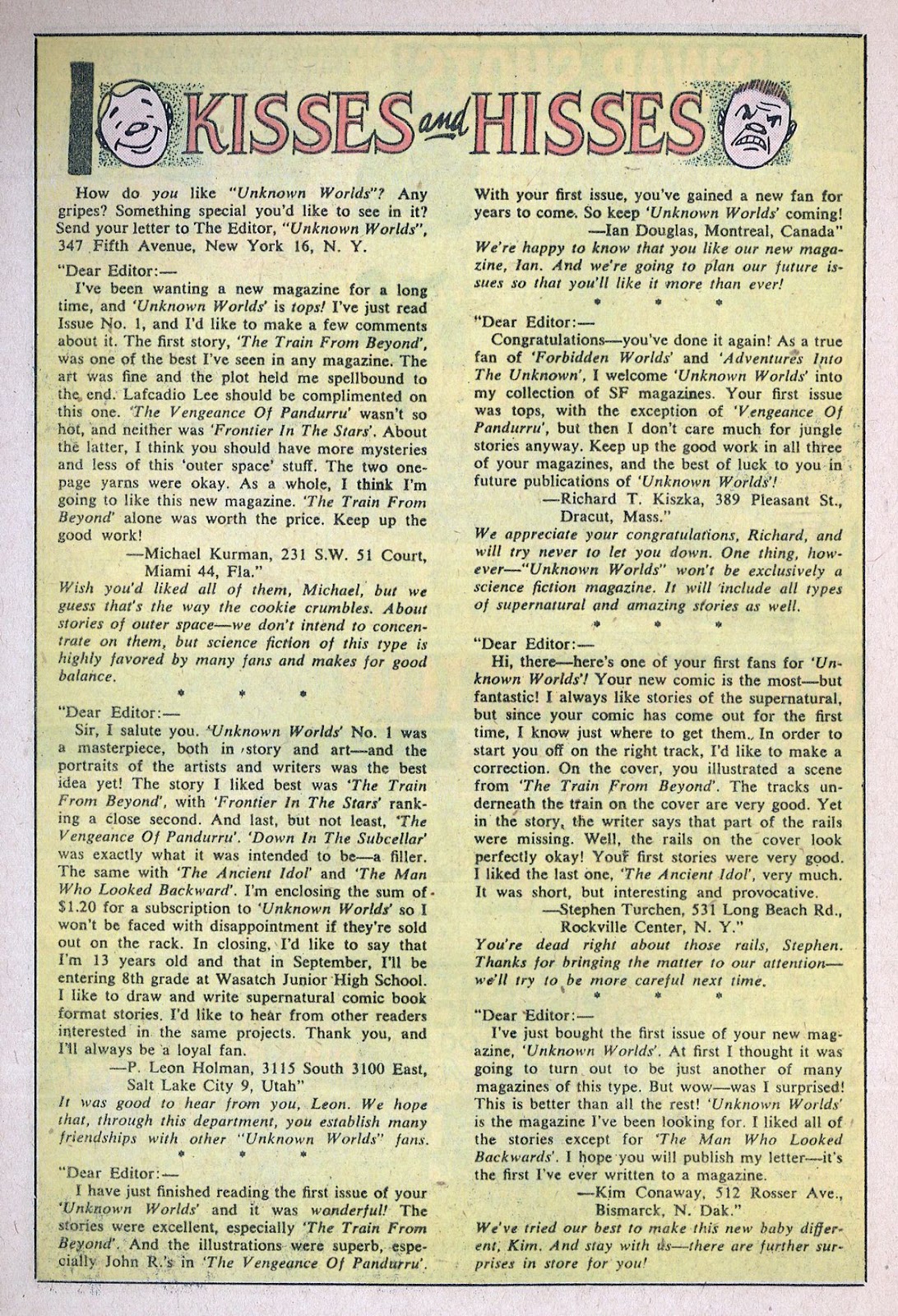 Unknown Worlds Issue #4 - Page 22