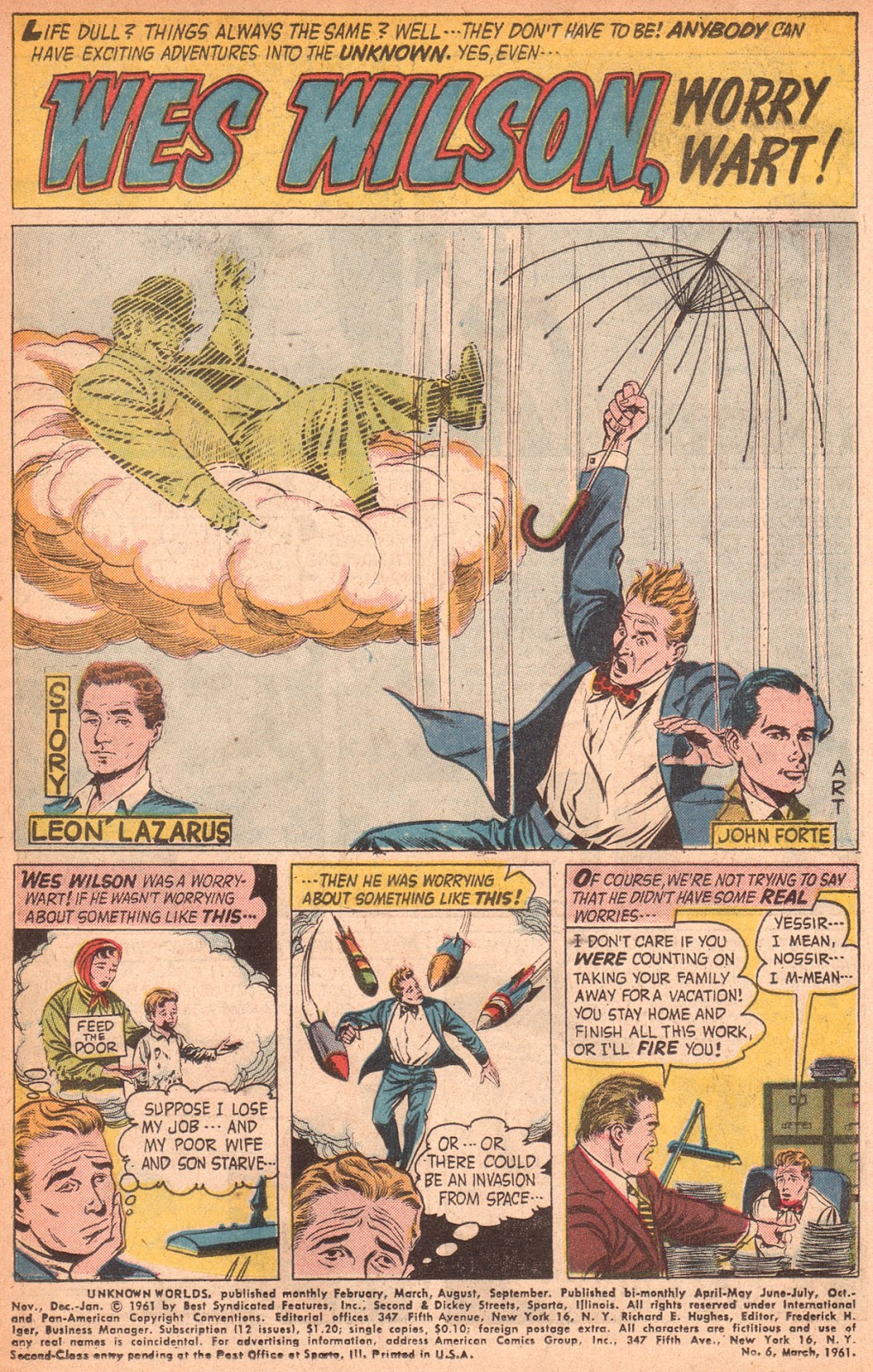 Unknown Worlds Issue #6 - Page 3